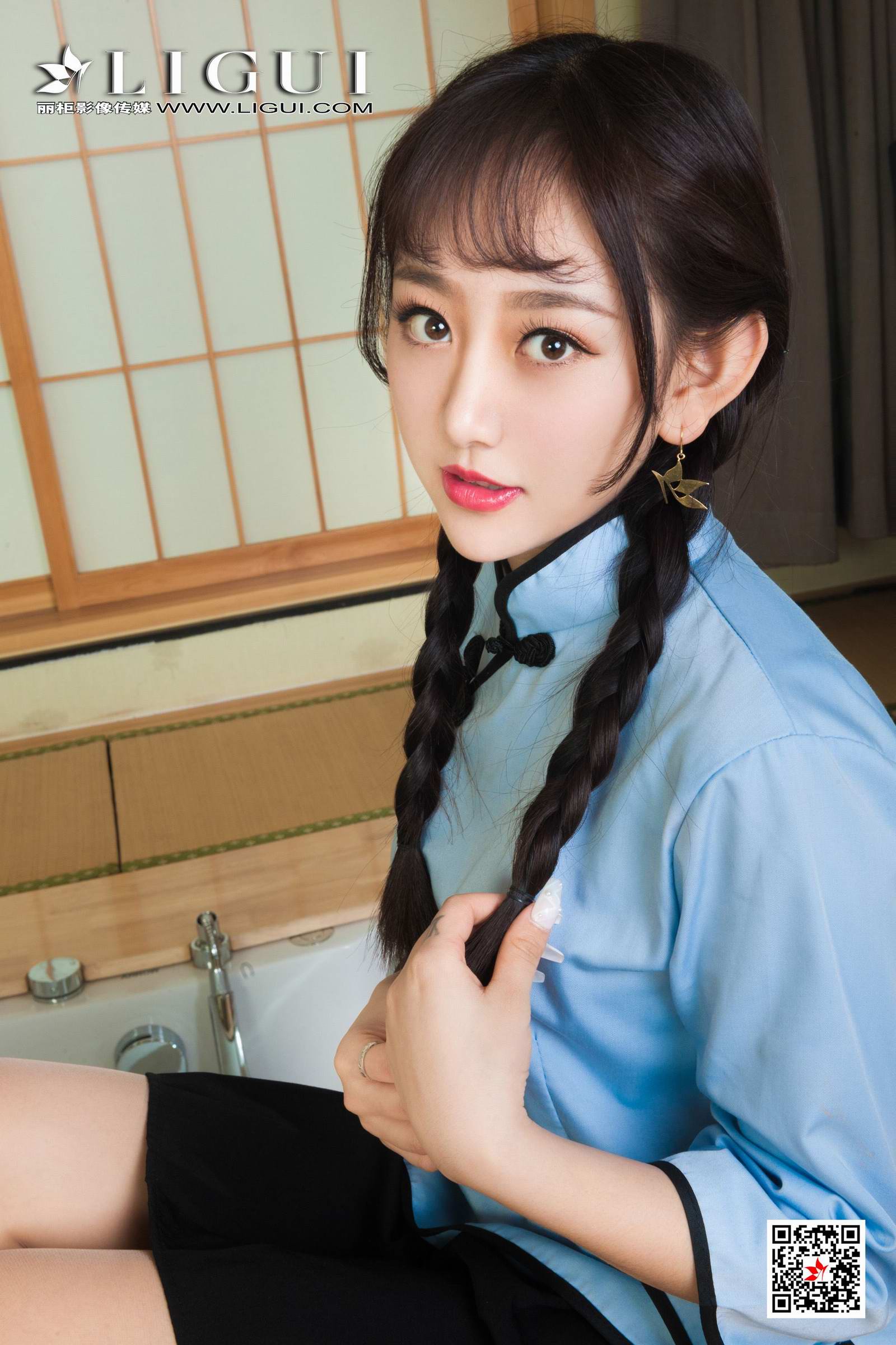 Ligui丽柜 2021.08.02 网络丽人 Model 小熊第27张