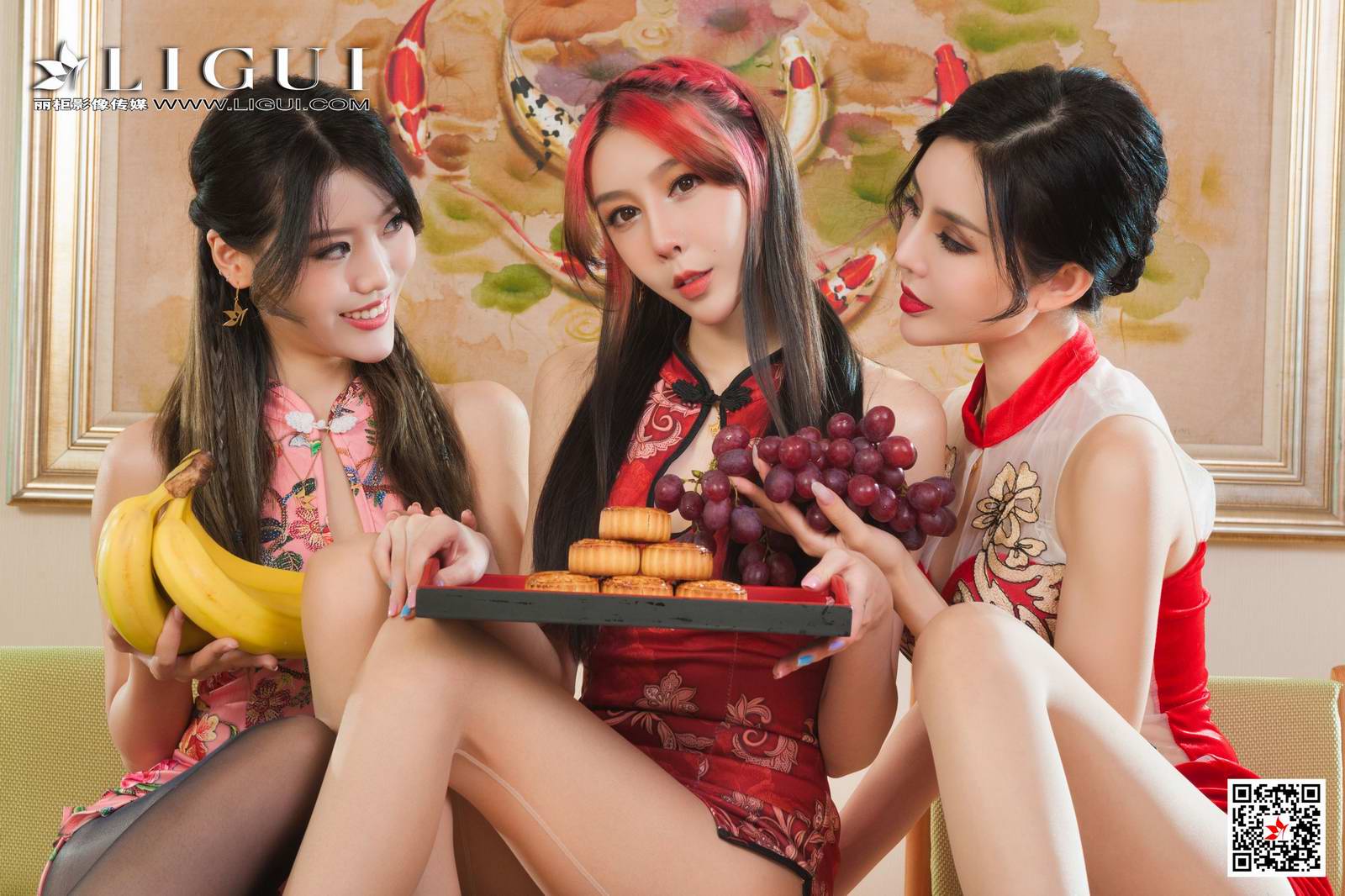 Ligui丽柜 2021.09.17 网络丽人 Model 兔子&凉儿&钟情第26张