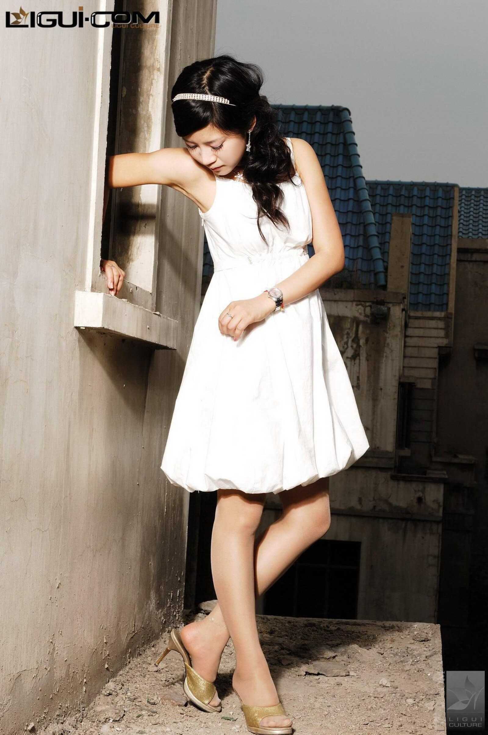 Model 卡鲁鲁《纯情少女的丝恋》 [丽柜LiGui] 丝足第4张
