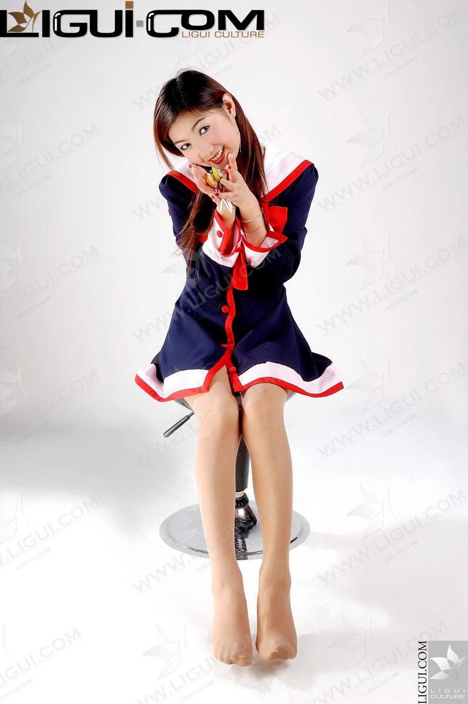 Model 丝丝《学生年代的青春幻想》 [丽柜LiGui] 丝第16张