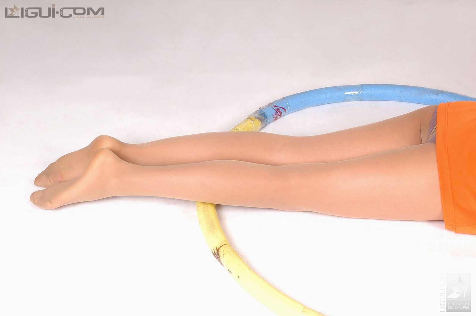 Model 伊园《凉高跟足球宝贝》 [丽柜LiGui] 丝足写第3张