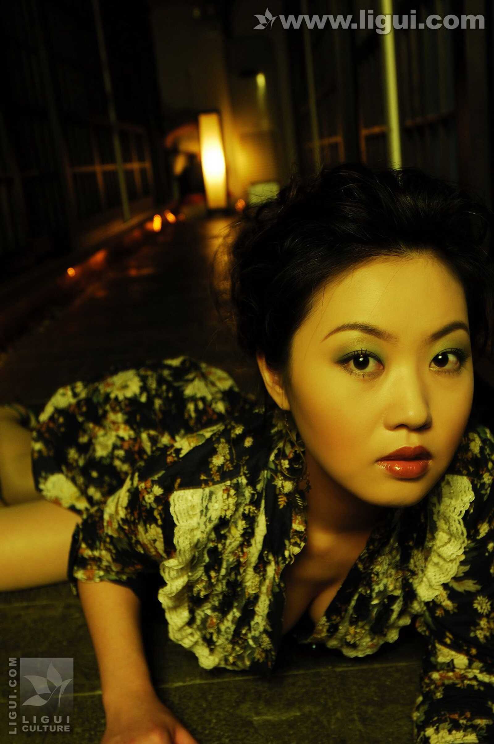 Model 小露露《性感小猫咪》 [丽柜LiGui] 丝足写真第7张