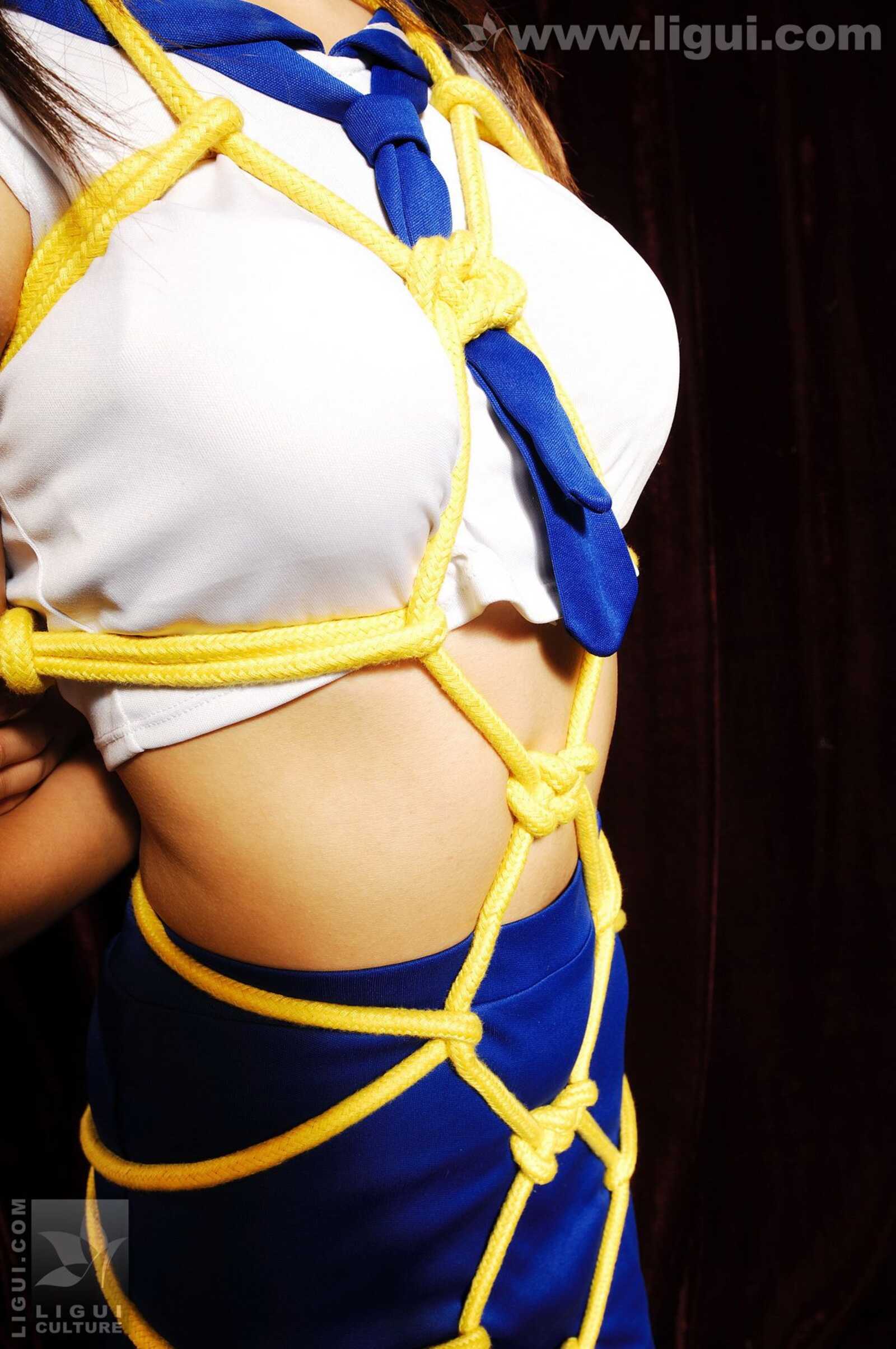 Model 伊园《被困网中欲出不能》 [丽柜美束LiGui第6张