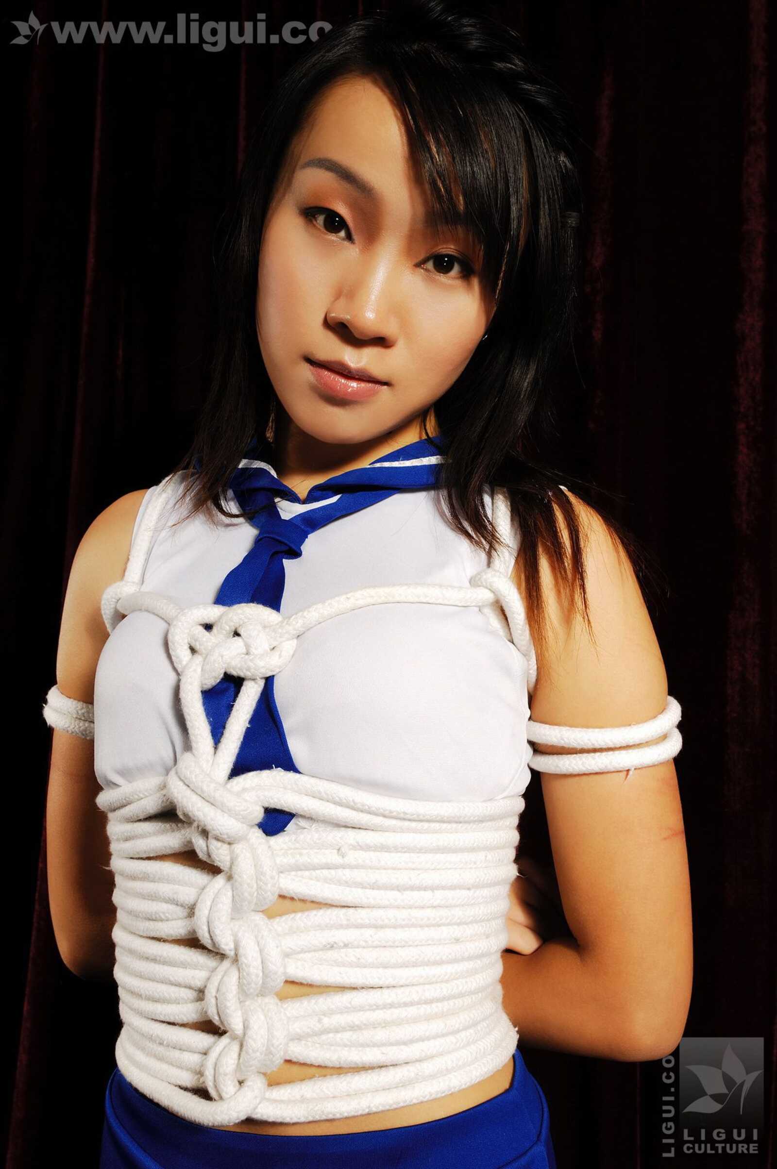 Model 伊园《被困网中欲出不能》 [丽柜美束LiGui第3张