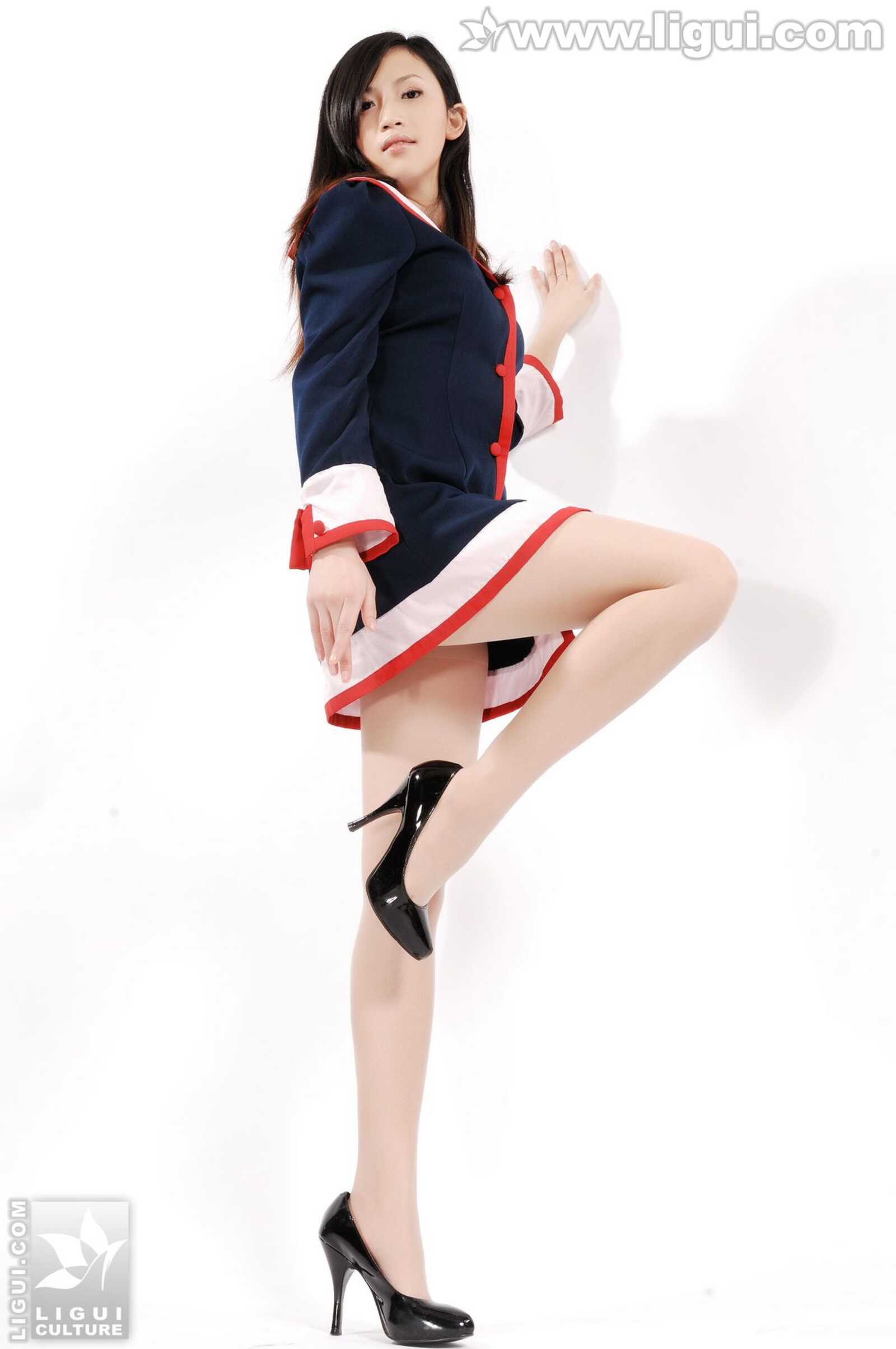 Model 左左《纯情极致的高跟风情》 [丽柜LiGui] 美第8张