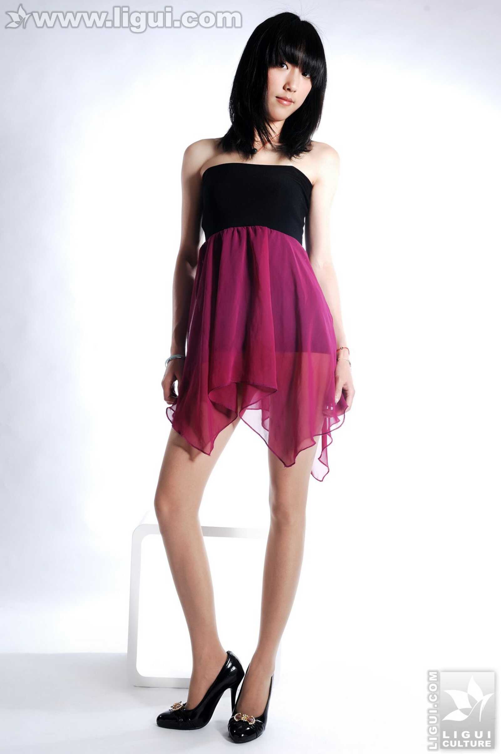 Model 吕莹嫒《顶级视觉的高跟大片》 [丽柜LiGui第2张