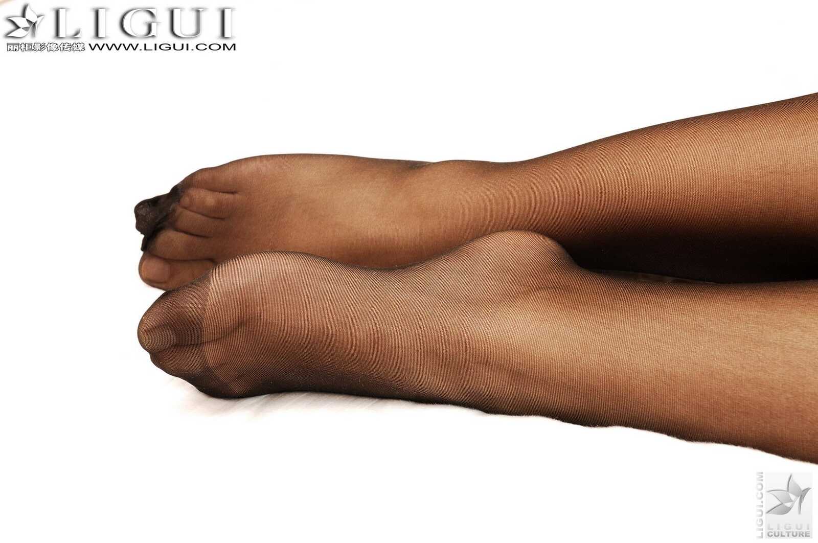 Model 苏菲《诱人黑丝美腿》 [丽柜LiGui] 美腿玉足第5张