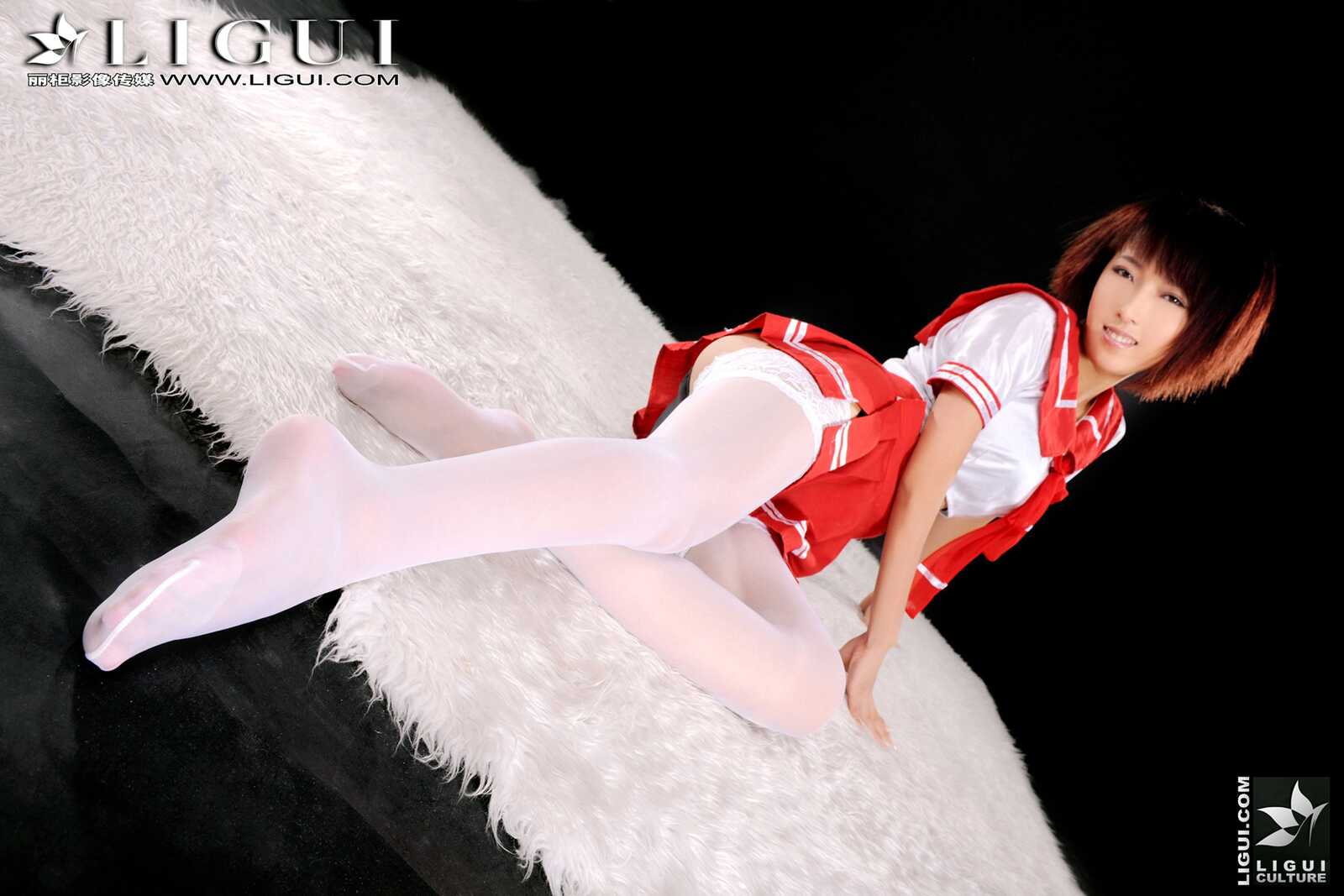 Model 美美《清纯学生妹》 上下合集 [丽柜LiGui] 美第4张