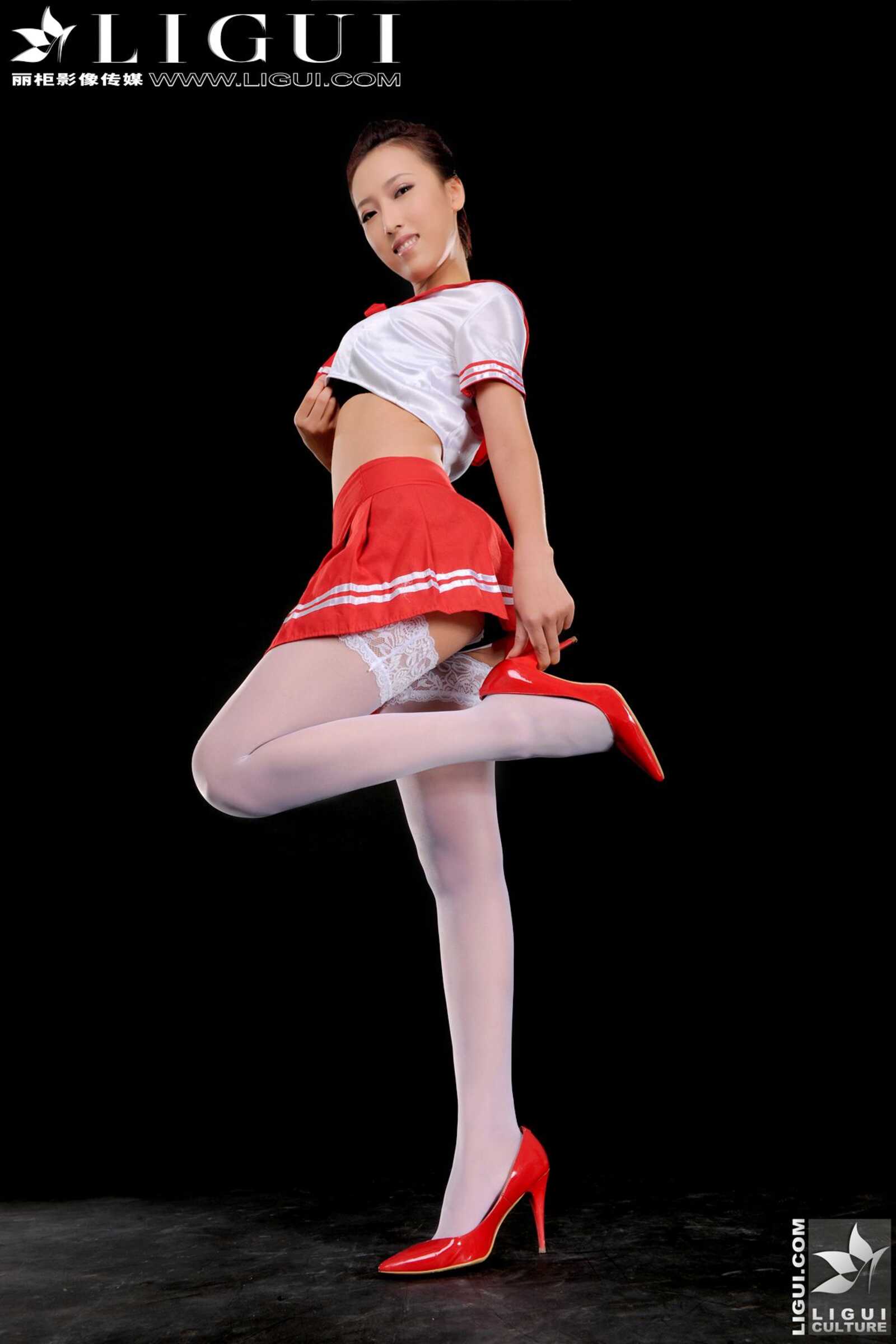 Model 美美《清纯学生妹》 上下合集 [丽柜LiGui] 美第15张