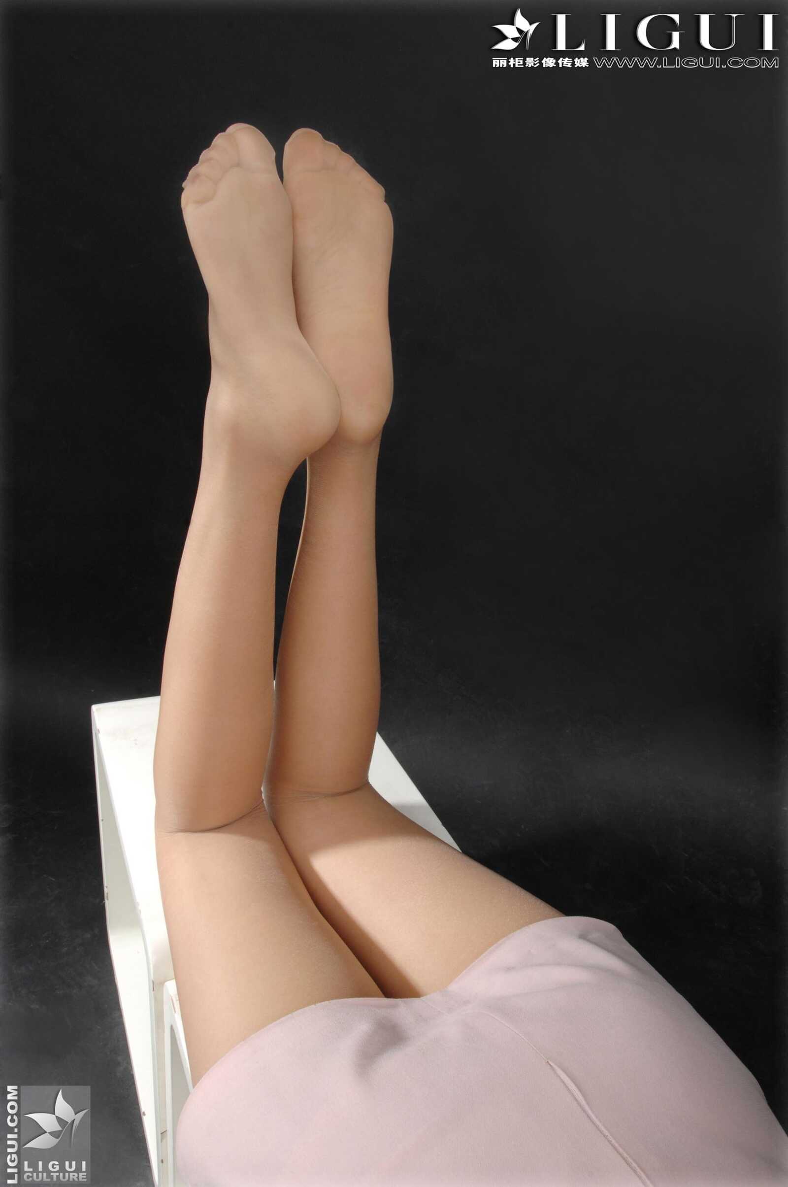 Model 可馨《粉色丽人丝足》上下合集 [丽柜LiGui第2张