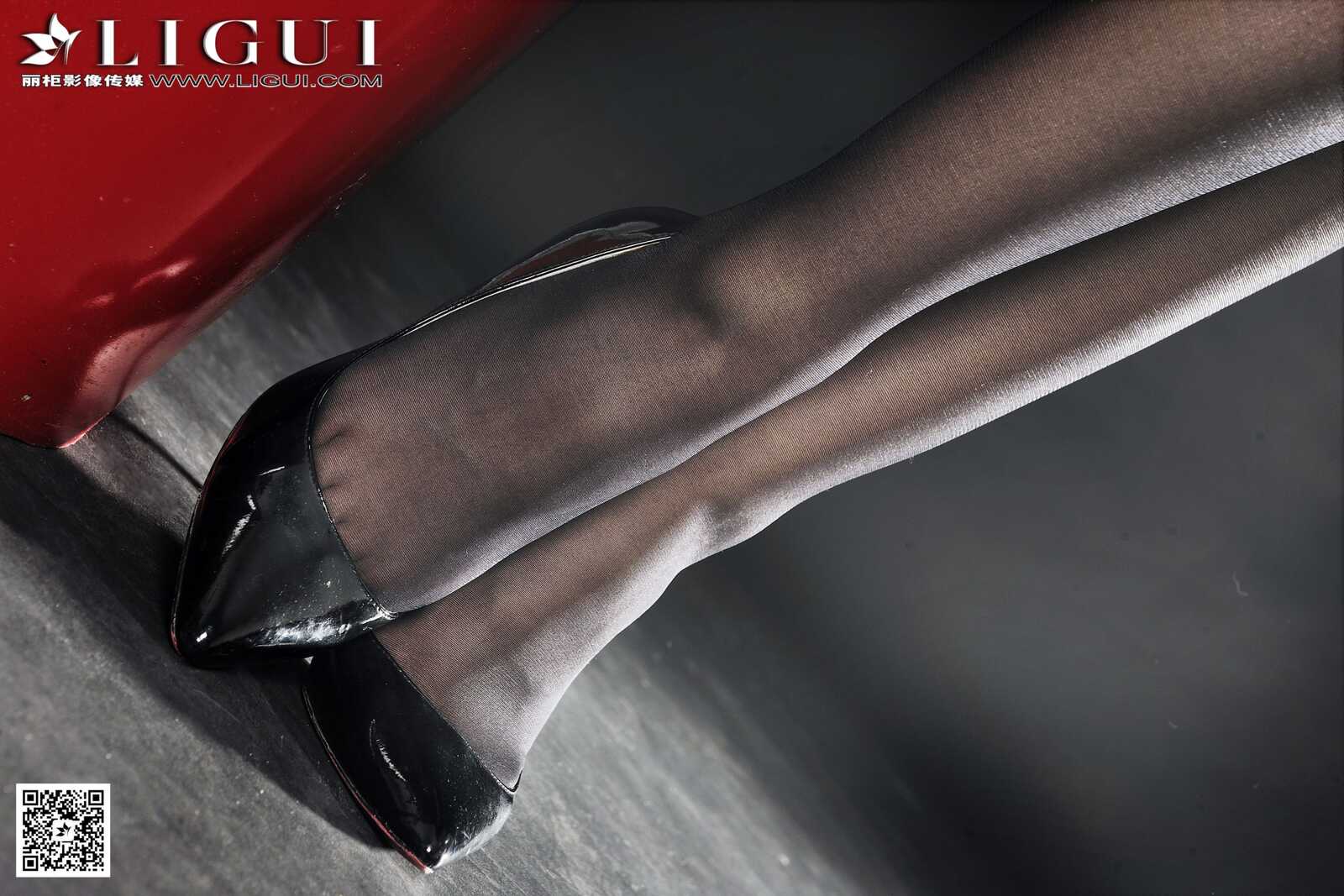 LIGUI文欣《黑丝美腿丝足》 上下部合集 [丽柜] 写第17张