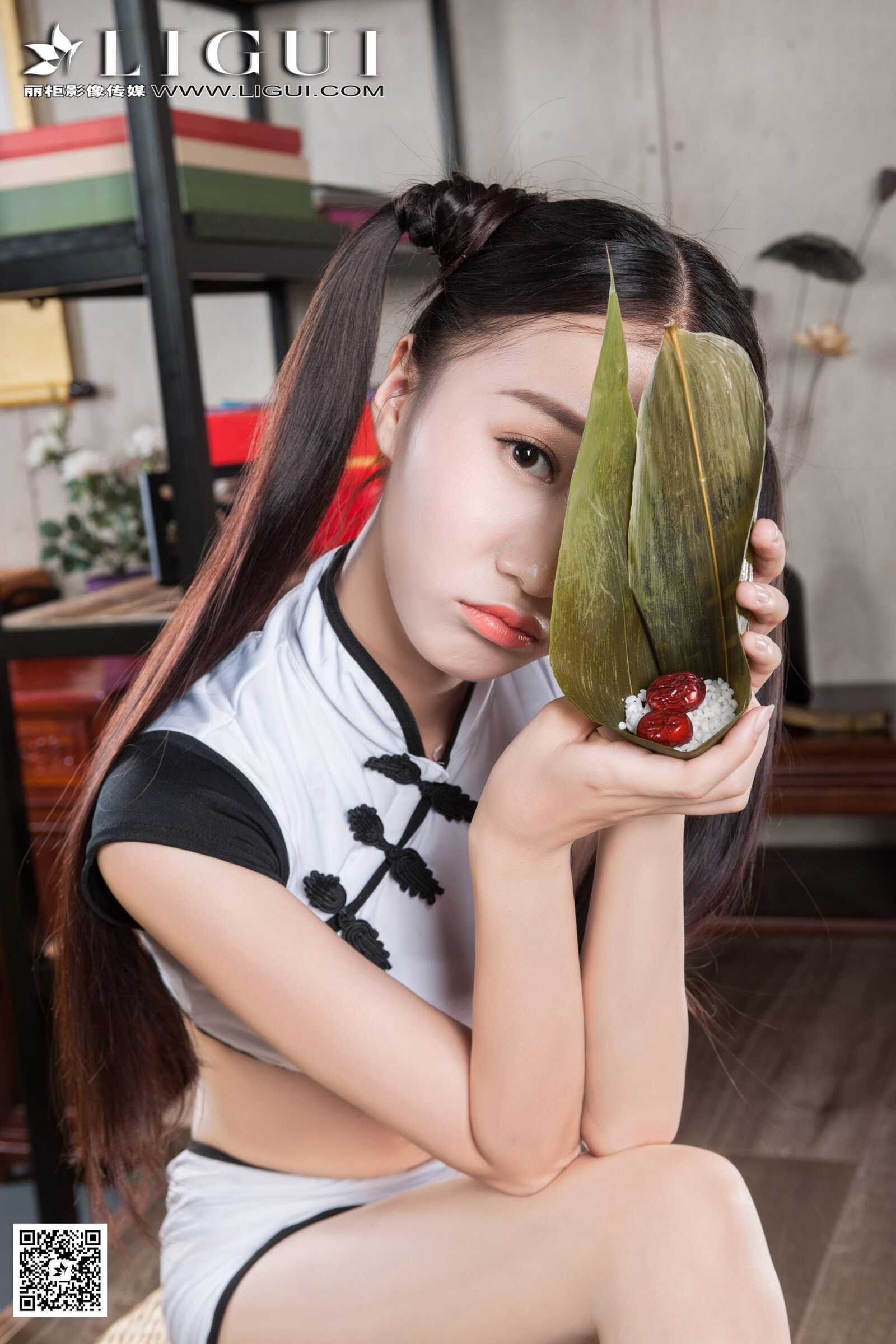 红烛《端午粽子少女丝足》 [丽柜] 写真集第5张