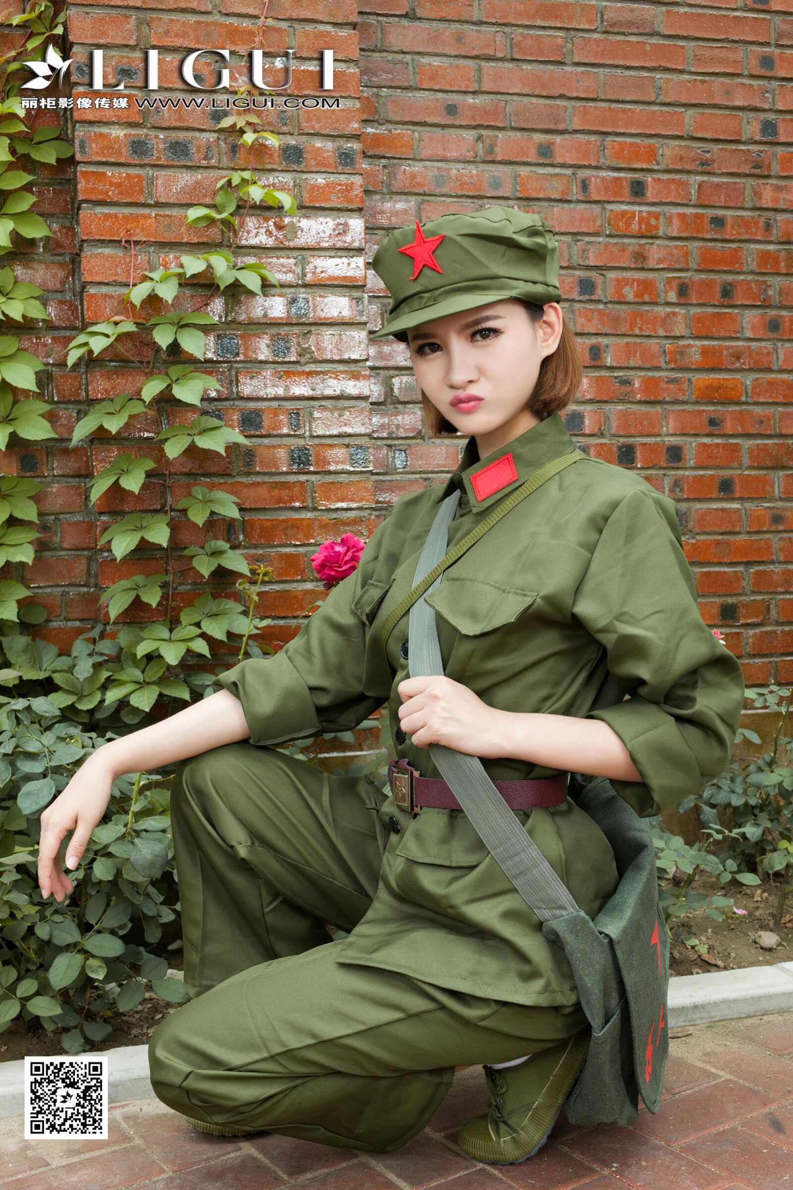 AMY《民国女兵》 [丽柜] 写真集第8张