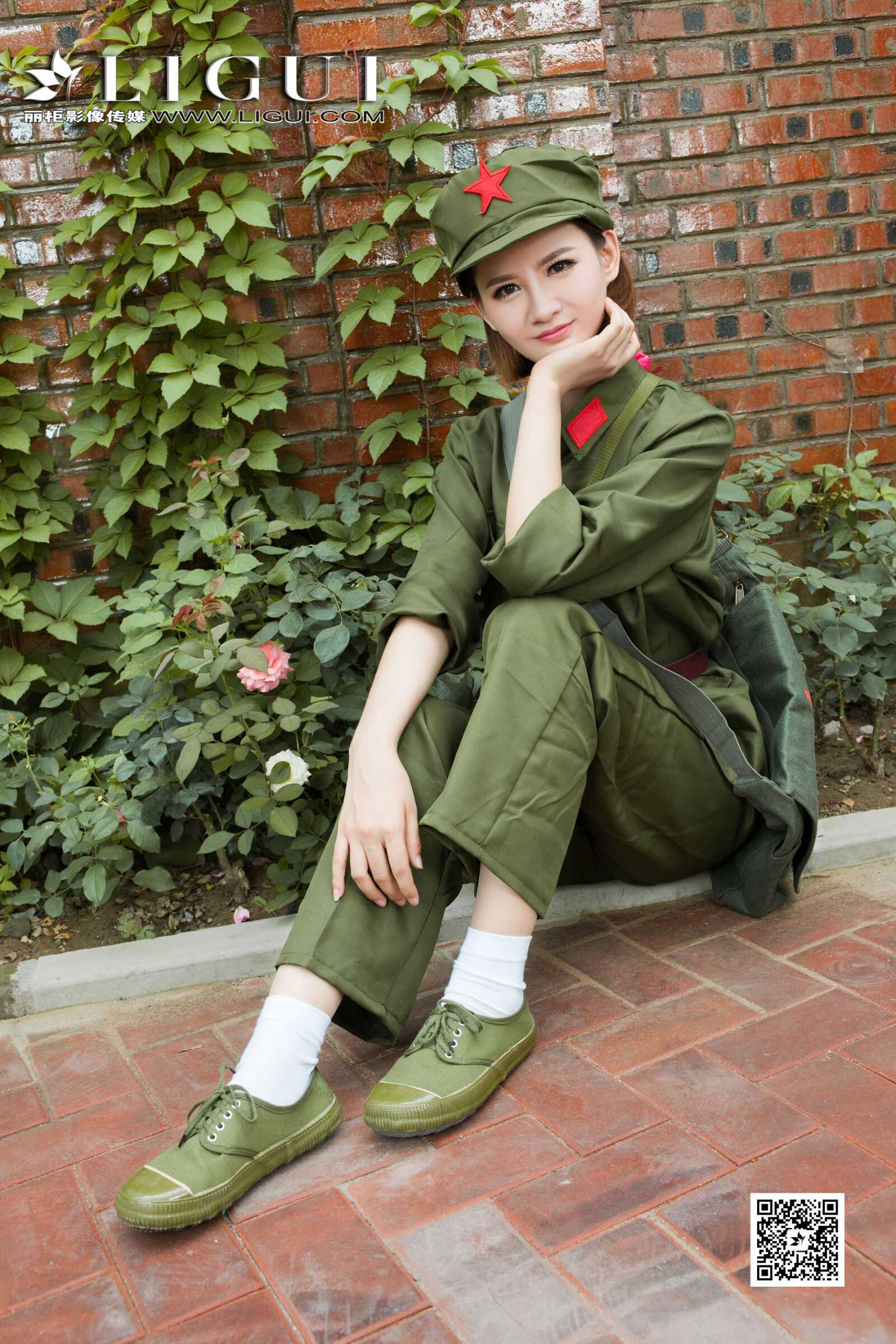 AMY《民国女兵》 [丽柜] 写真集第6张