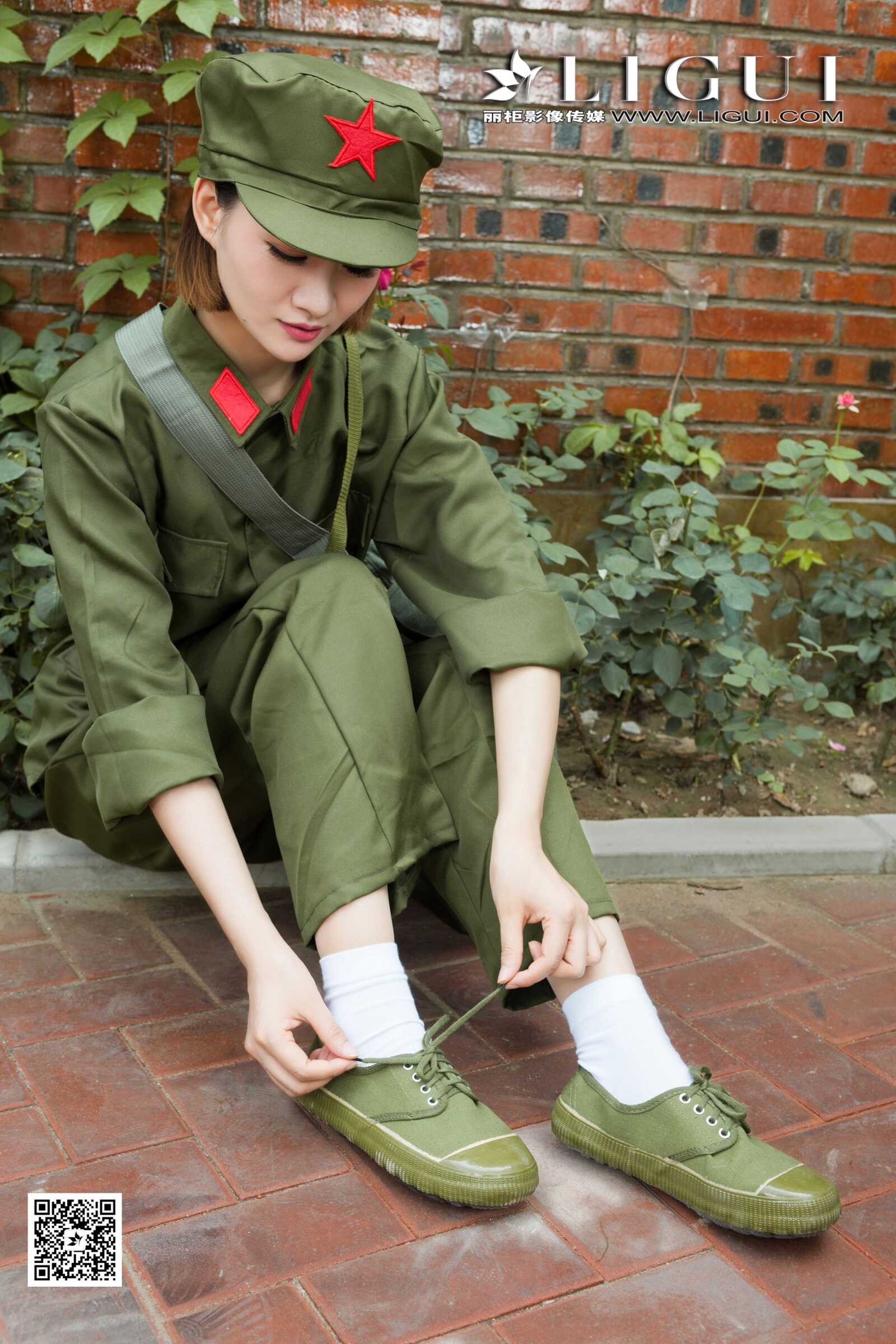 AMY《民国女兵》 [丽柜] 写真集第4张