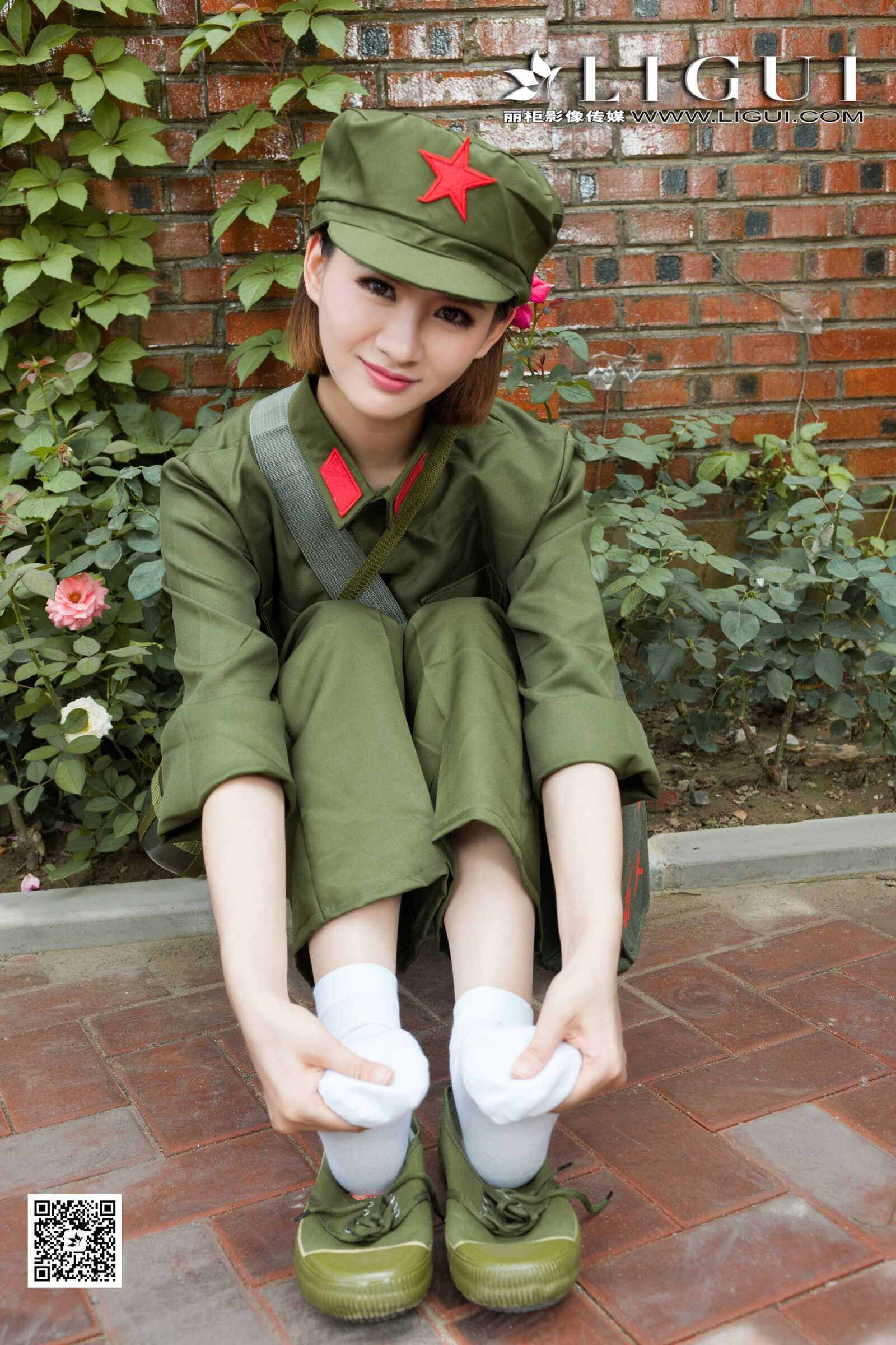 AMY《民国女兵》 [丽柜] 写真集第2张