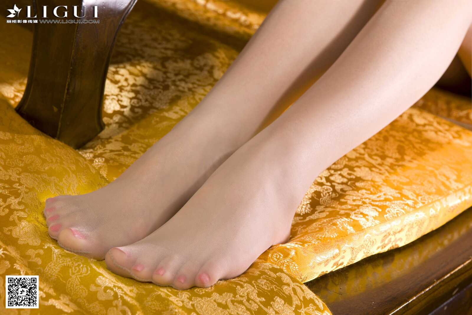 Model 乐乐《古典旗袍茶艺丝足》上下全集 [丽柜第17张