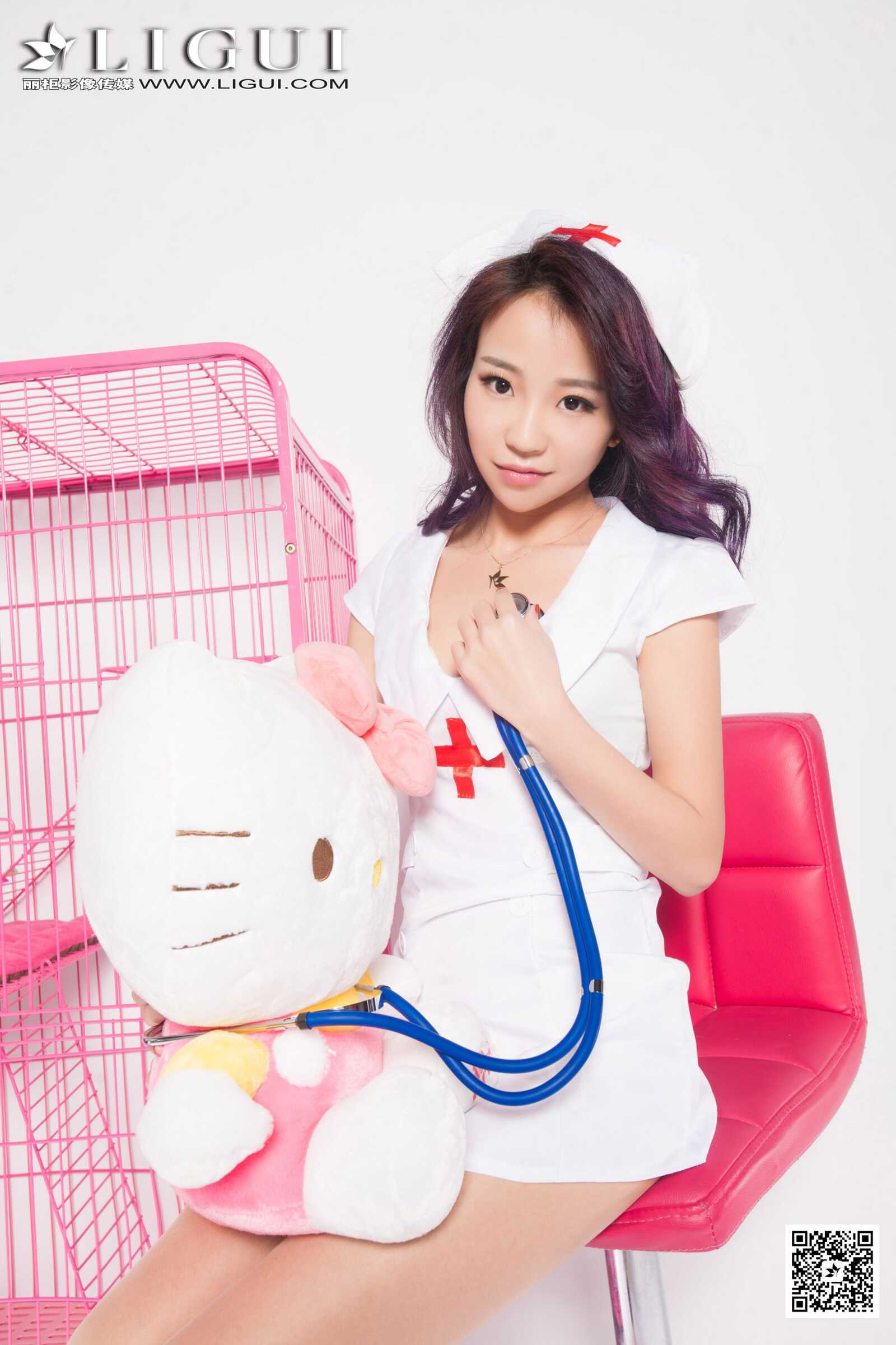 Model ALAN《护士高跟丝足》上下全集 [丽柜LiGui] 美第12张