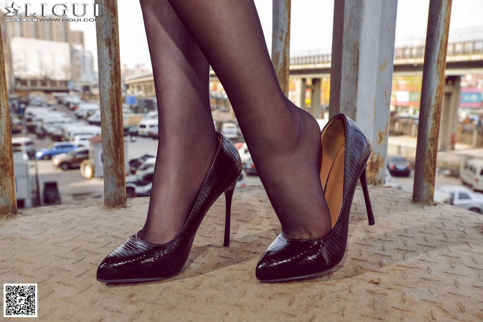 Model 佳怡《黑丝高跟女王外拍》上下全集 [丽柜第15张