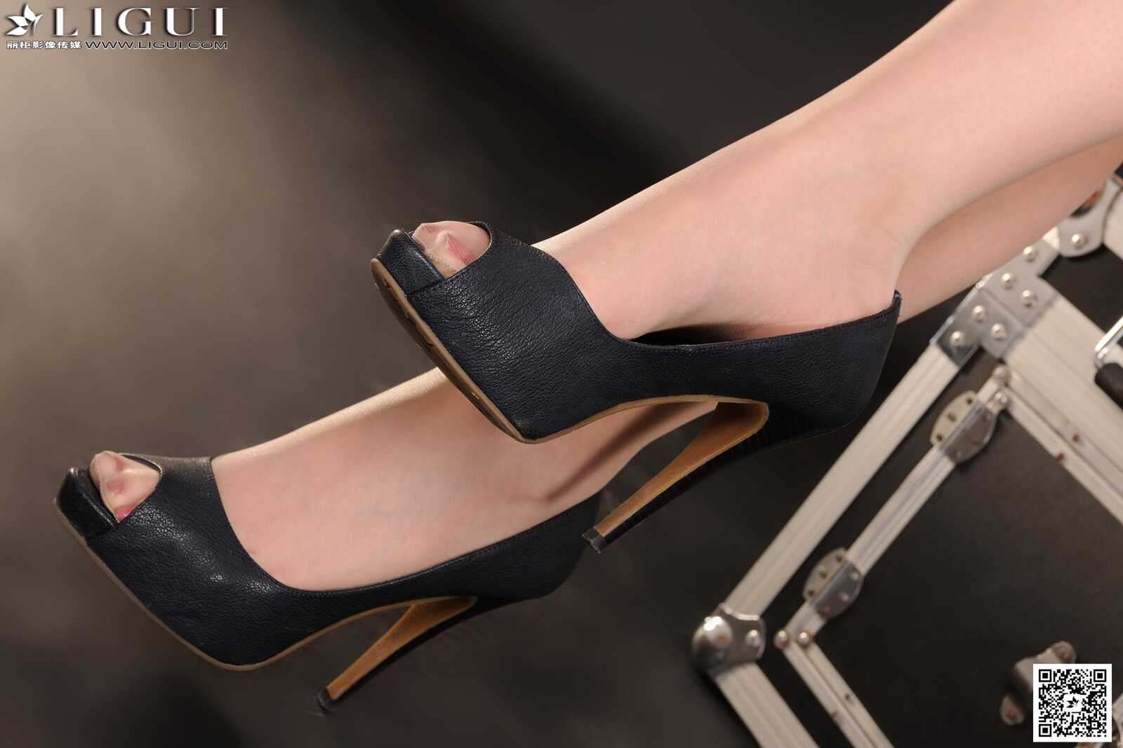 [丽柜LiGui] Model 林惜《肉丝袜高跟美足》美腿玉足第8张