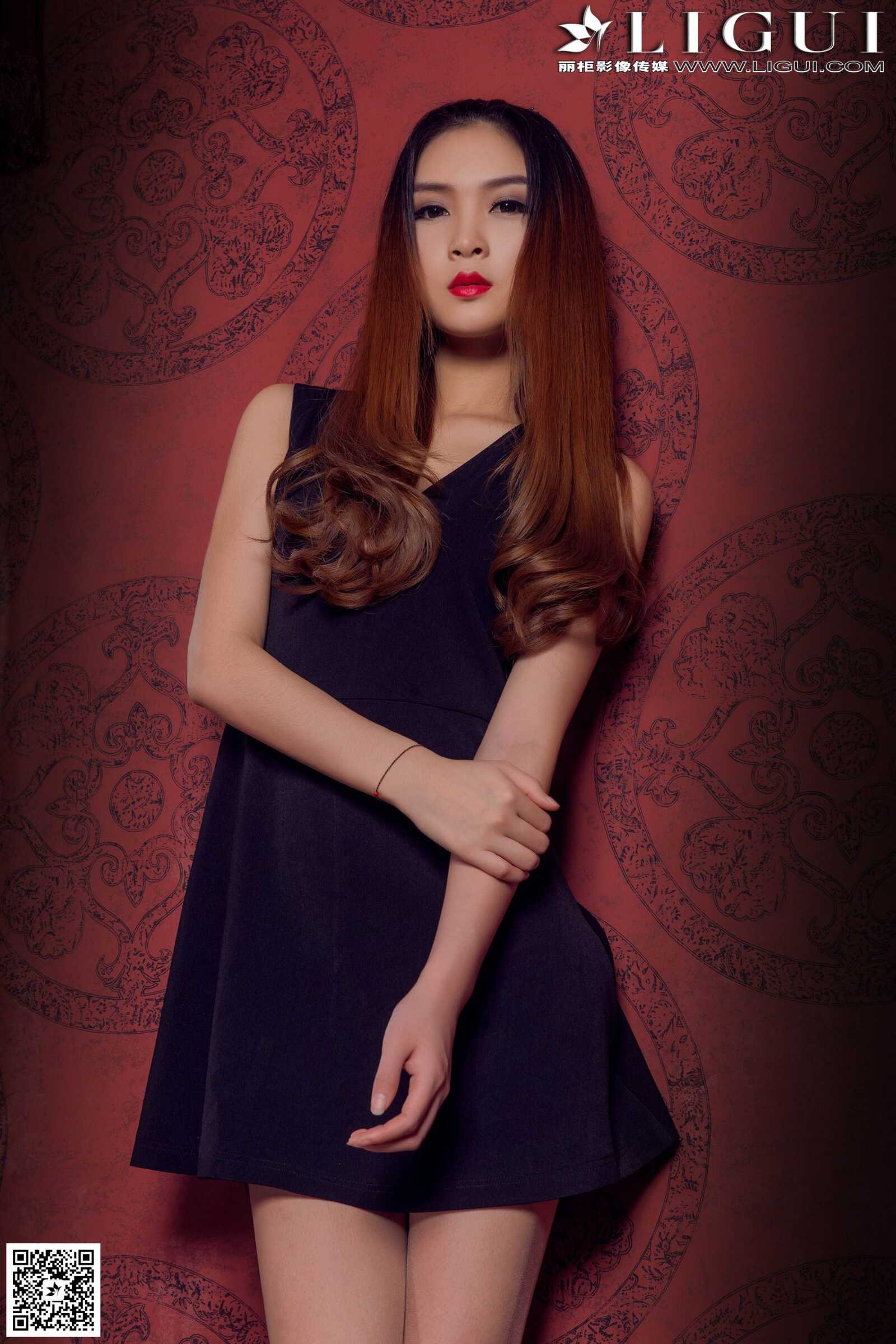 [丽柜LiGui] Model 允儿《连衣裙高跟少女丝足》上下第14张