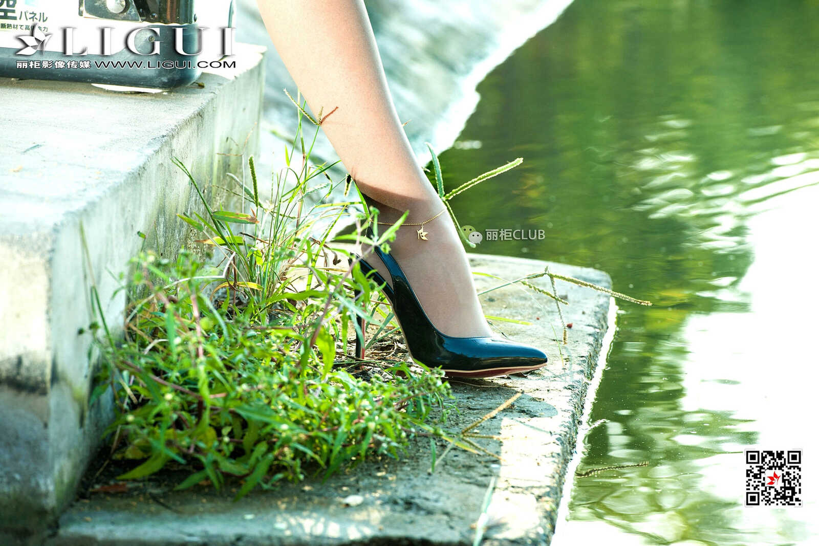 Model 温蒂《牛仔热裤+街拍美腿》 [丽柜Ligui] 写真第11张