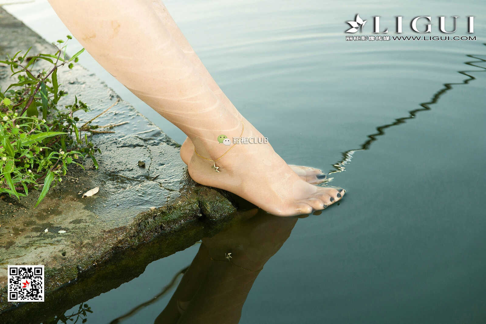 Model 温蒂《牛仔热裤+街拍美腿》 [丽柜Ligui] 写真第10张