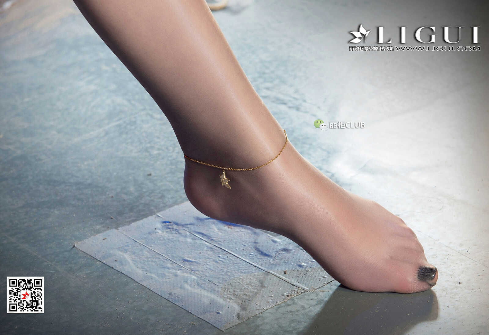 Model 雪糕《女王灰丝》 [丽柜Ligui] 写真集第5张