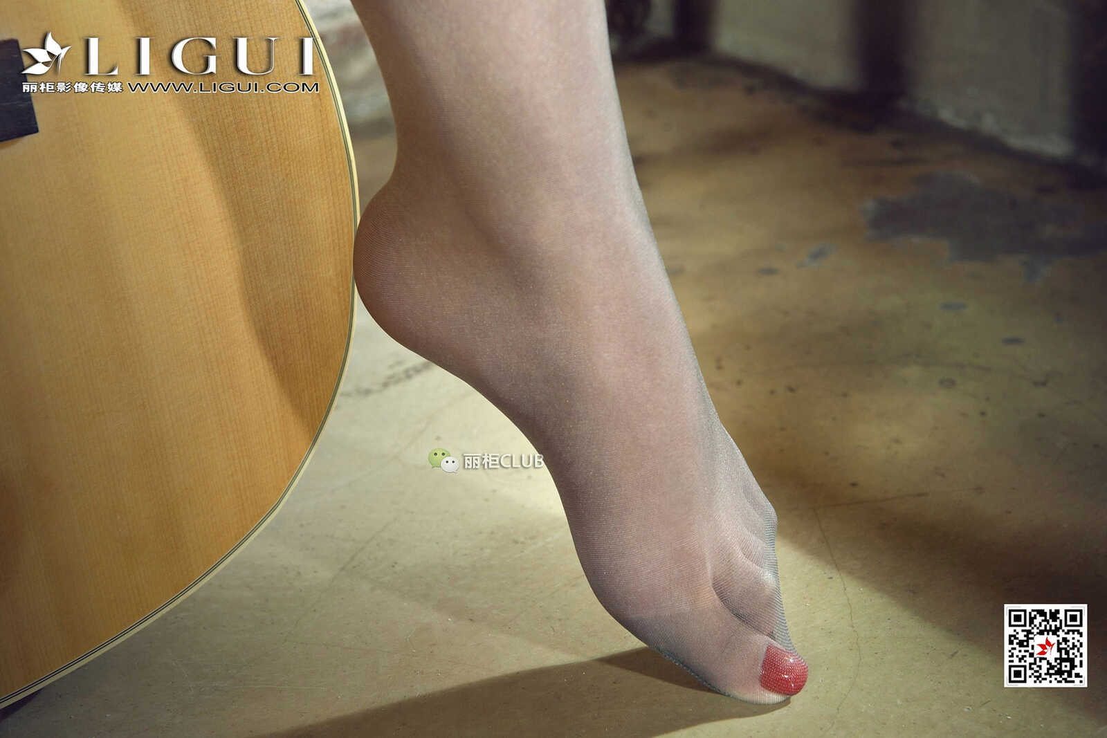 Model 悠悠《灰丝琵琶女神》 [丽柜Ligui] 写真集第9张