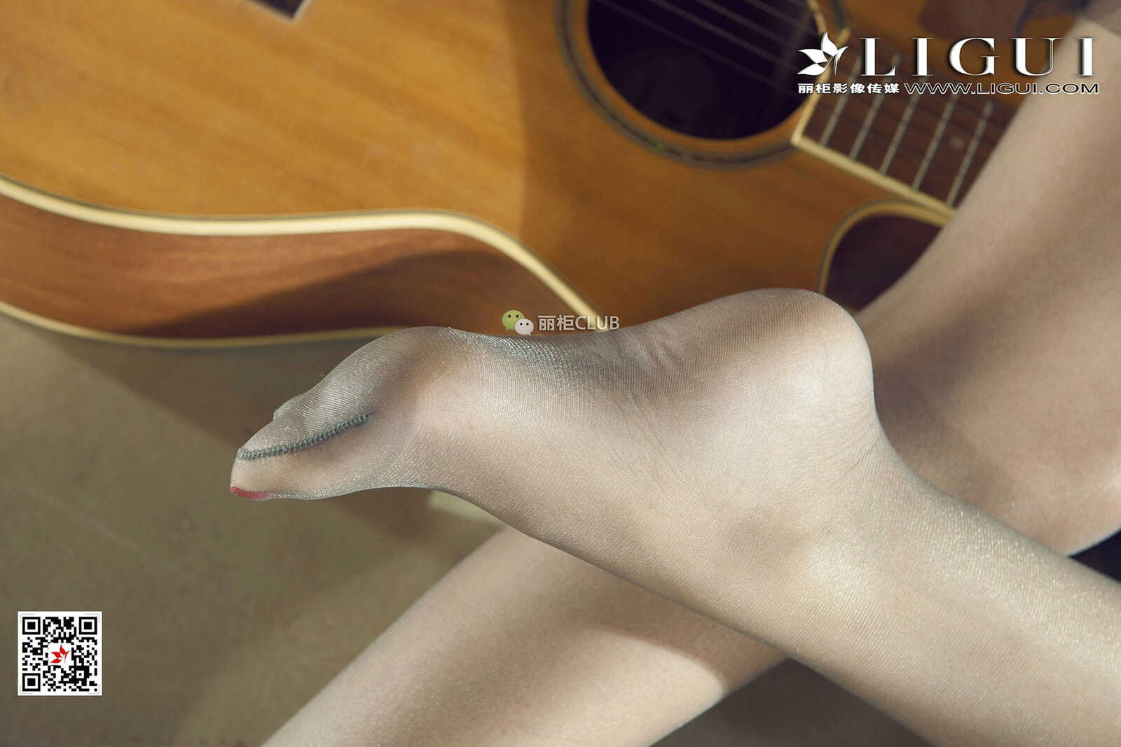 Model 悠悠《灰丝琵琶女神》 [丽柜Ligui] 写真集第4张