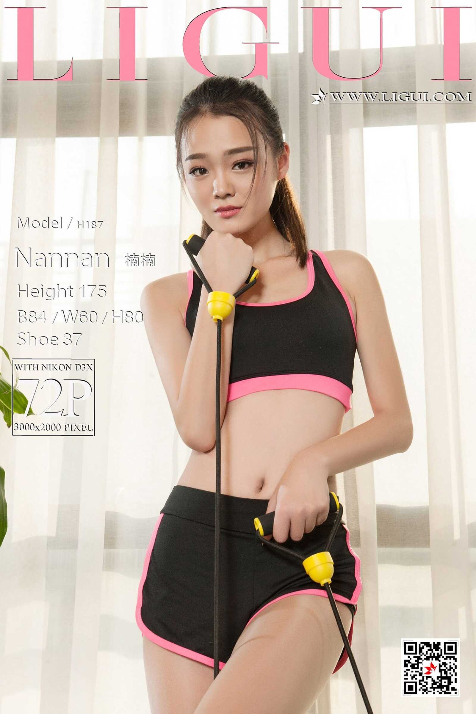 Model 足模楠楠《健身美足》 [丽柜Ligui] 写真集第18张