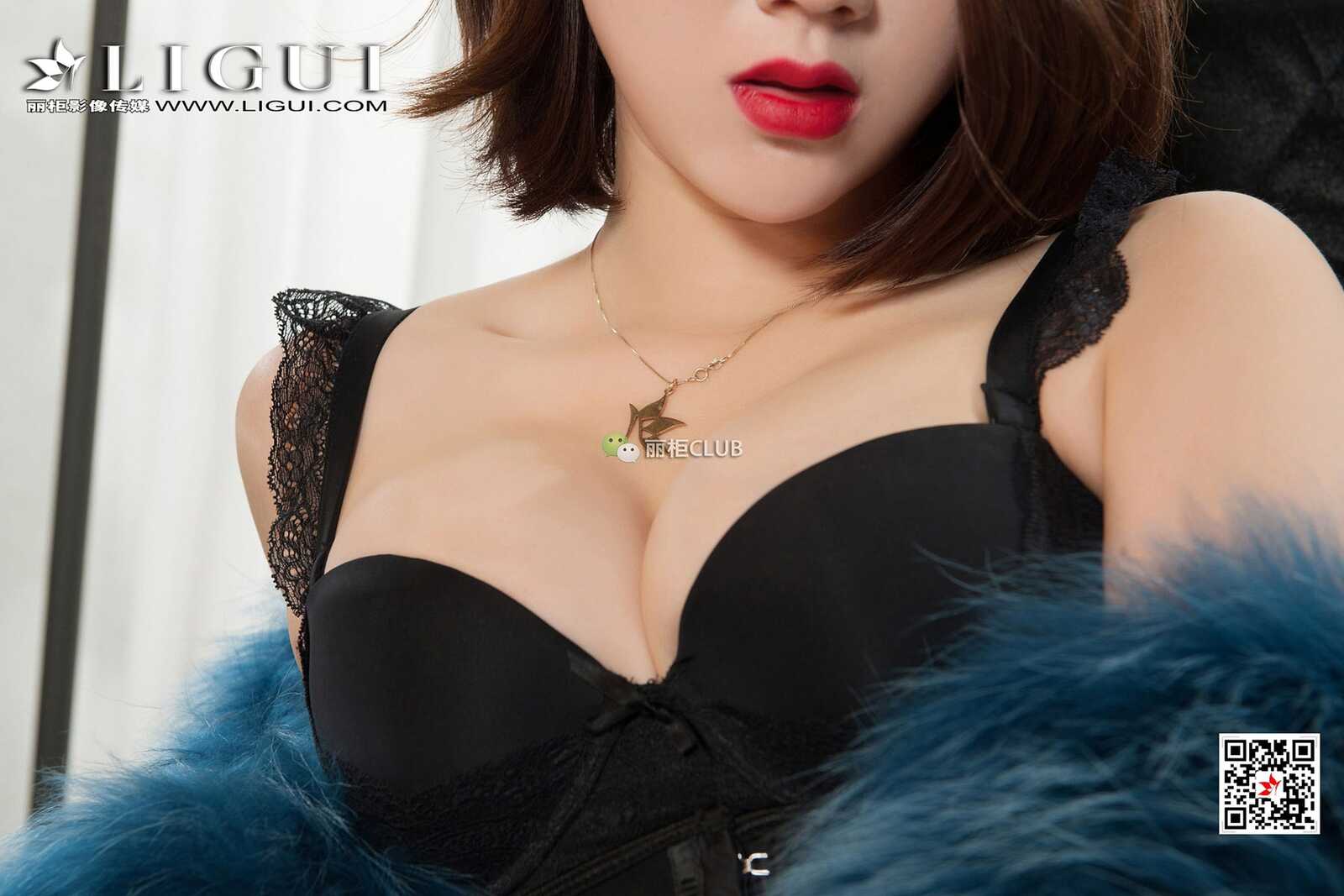 Mode 腿模然然《魅惑黑丝》 [丽柜Ligui] 写真集第6张