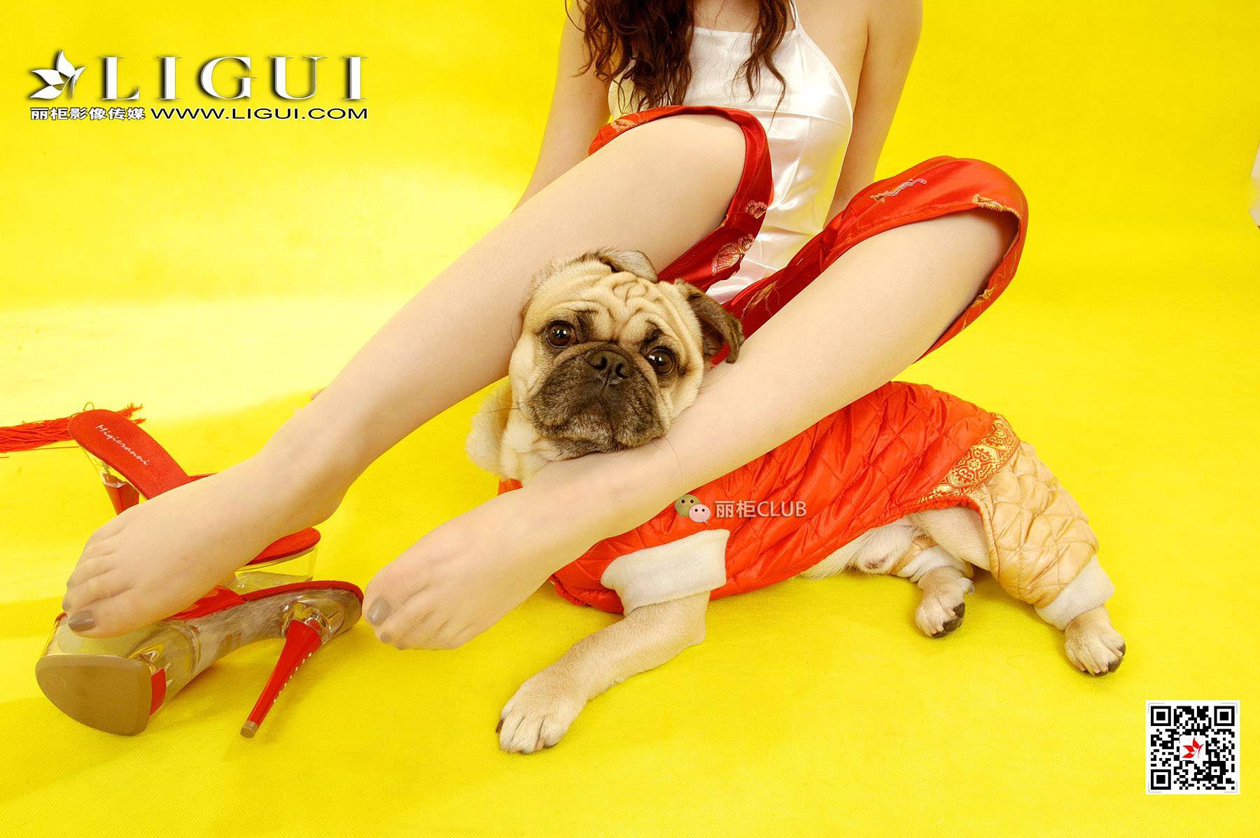 璐璐《新春丝足》 [丽柜LIGUI] 网络丽人 写真集第4张