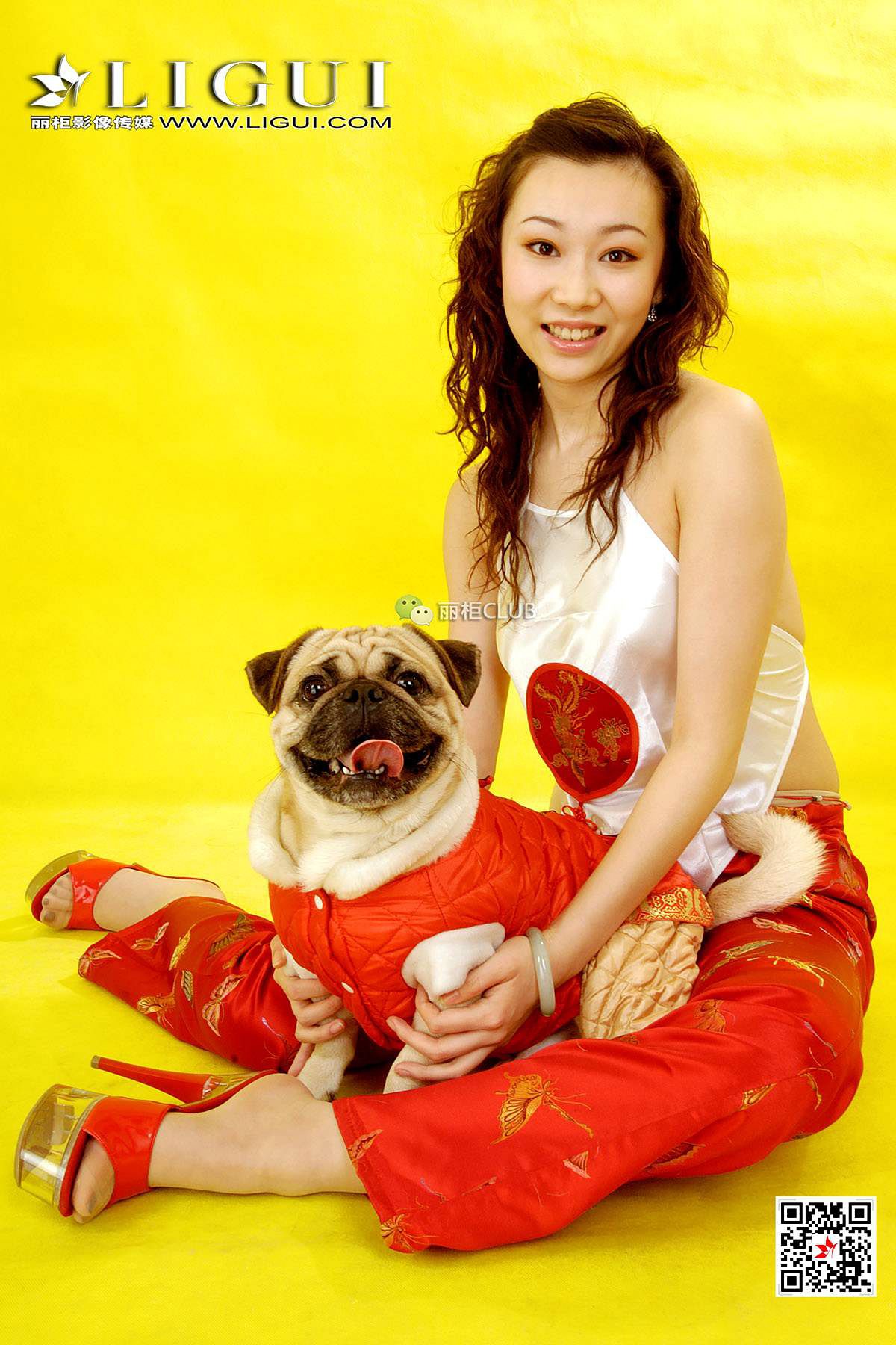 璐璐《新春丝足》 [丽柜LIGUI] 网络丽人 写真集第17张