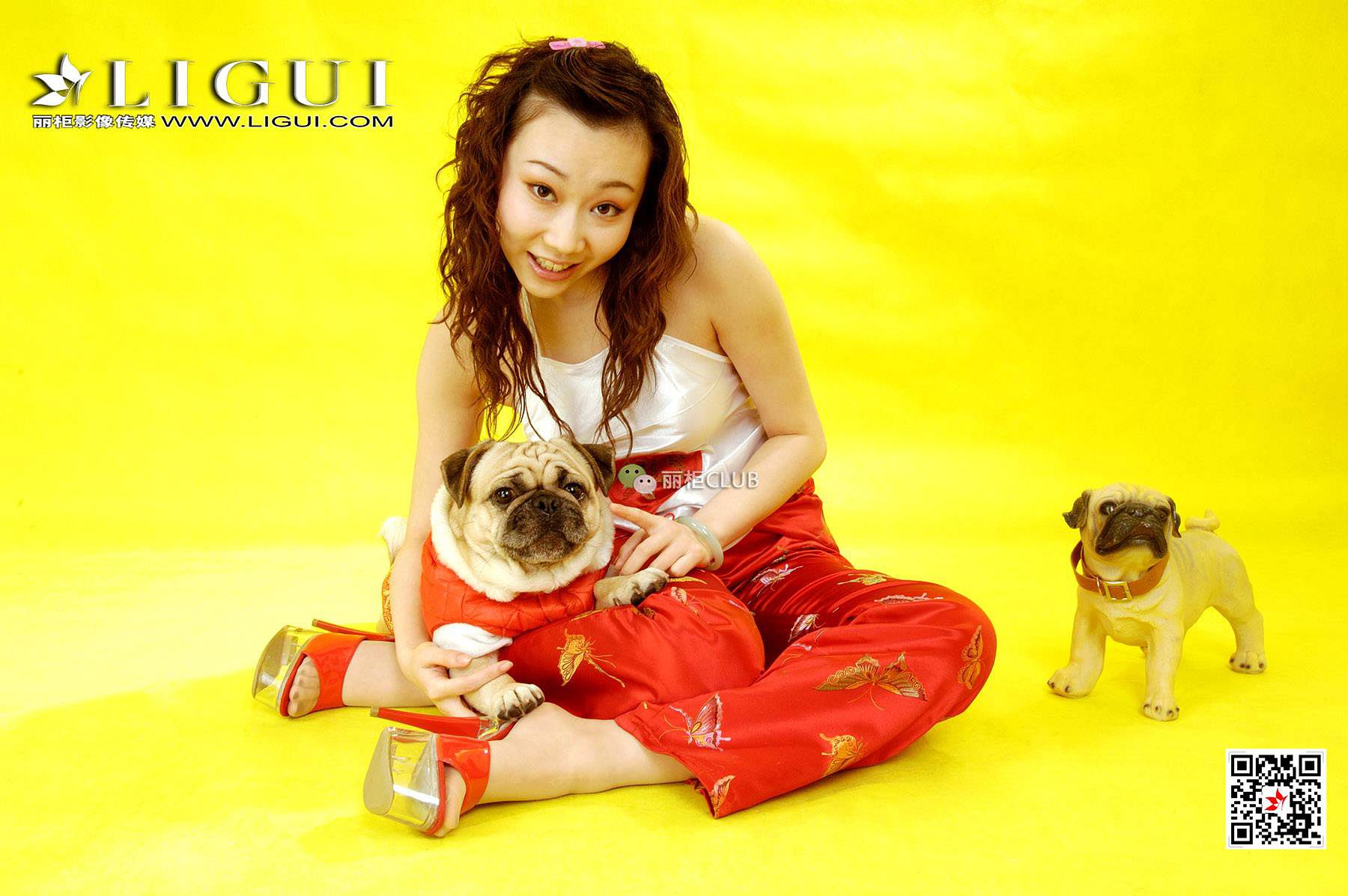 璐璐《新春丝足》 [丽柜LIGUI] 网络丽人 写真集第11张