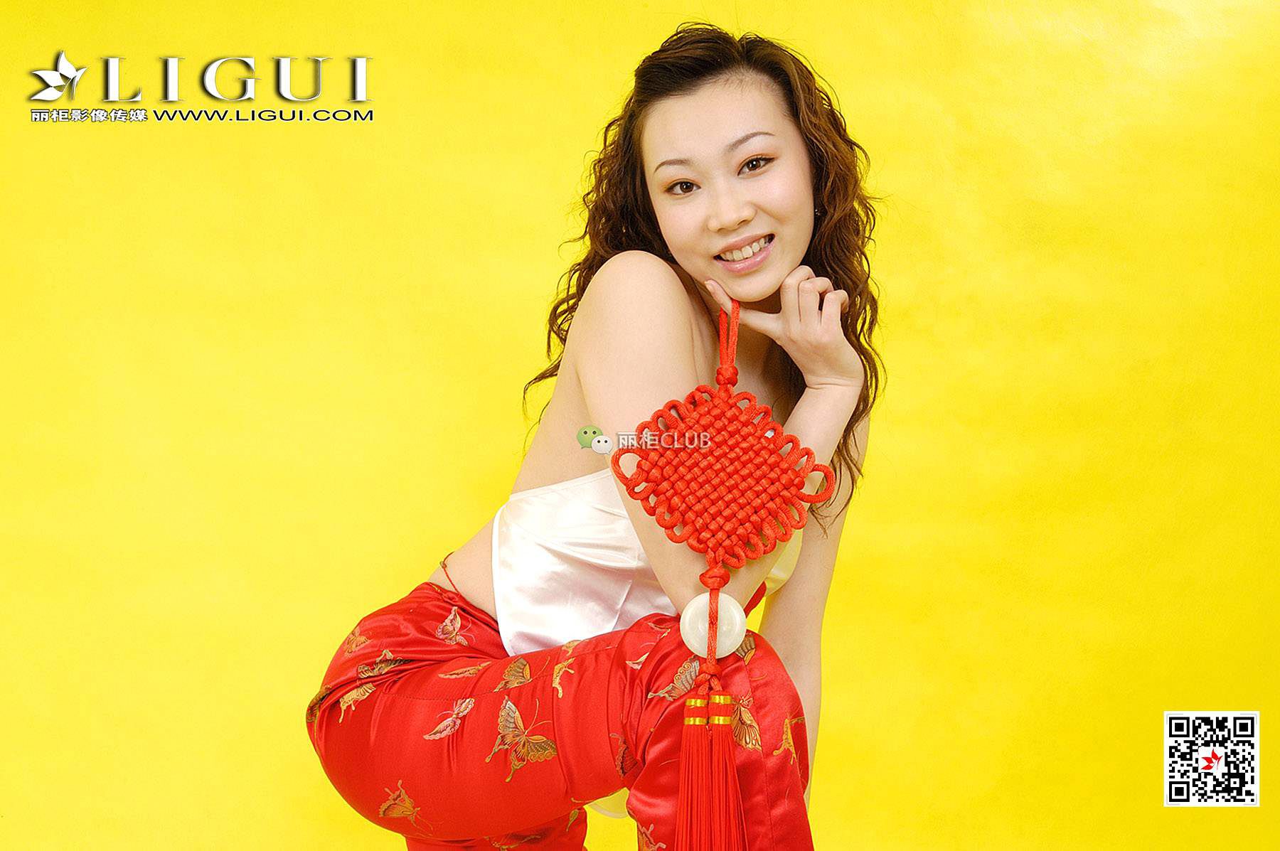 璐璐《新春丝足》 [丽柜LIGUI] 网络丽人 写真集第8张