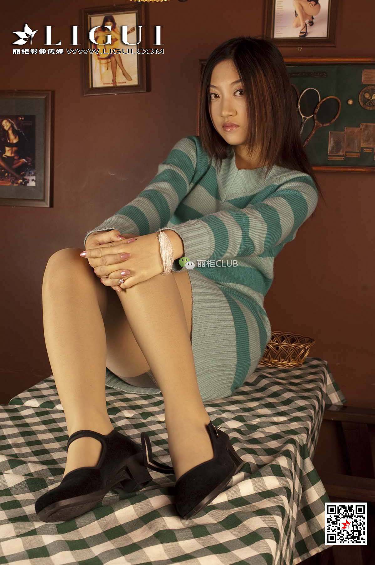 足模贝贝《丝足高跟》 [丽柜LIGUI] 丝足 写真集第15张