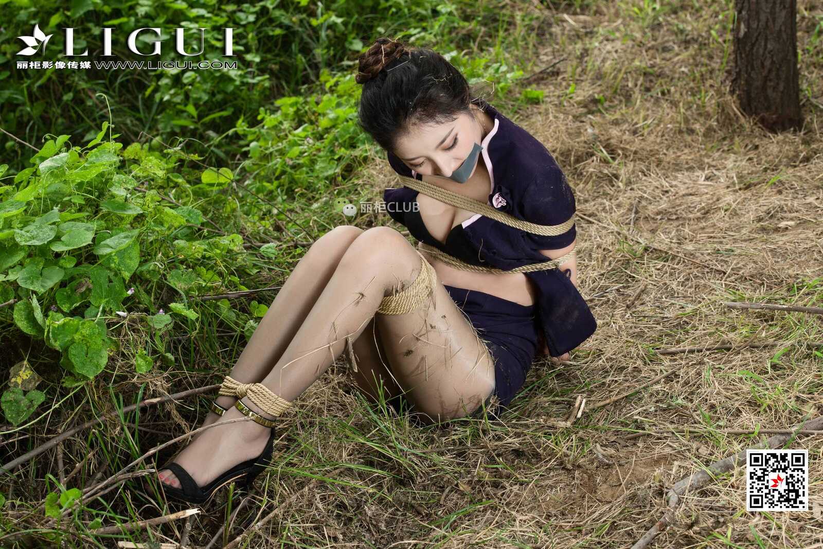 腿模思彤《外拍绳艺人体摄影》 [丽柜LIGUI] 网络第10张