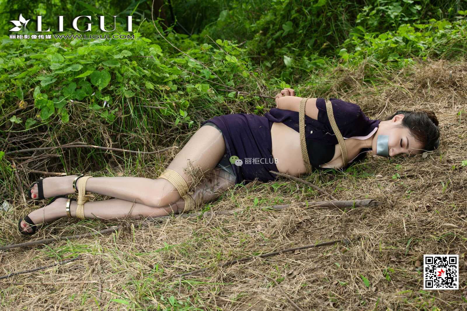 腿模思彤《外拍绳艺人体摄影》 [丽柜LIGUI] 网络第11张