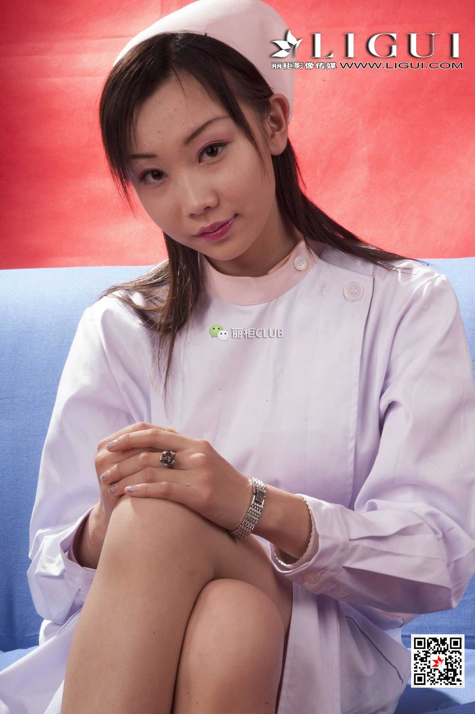 足模璐璐《护士美脚》 [丽柜LIGUI] 经典回顾 写真第17张