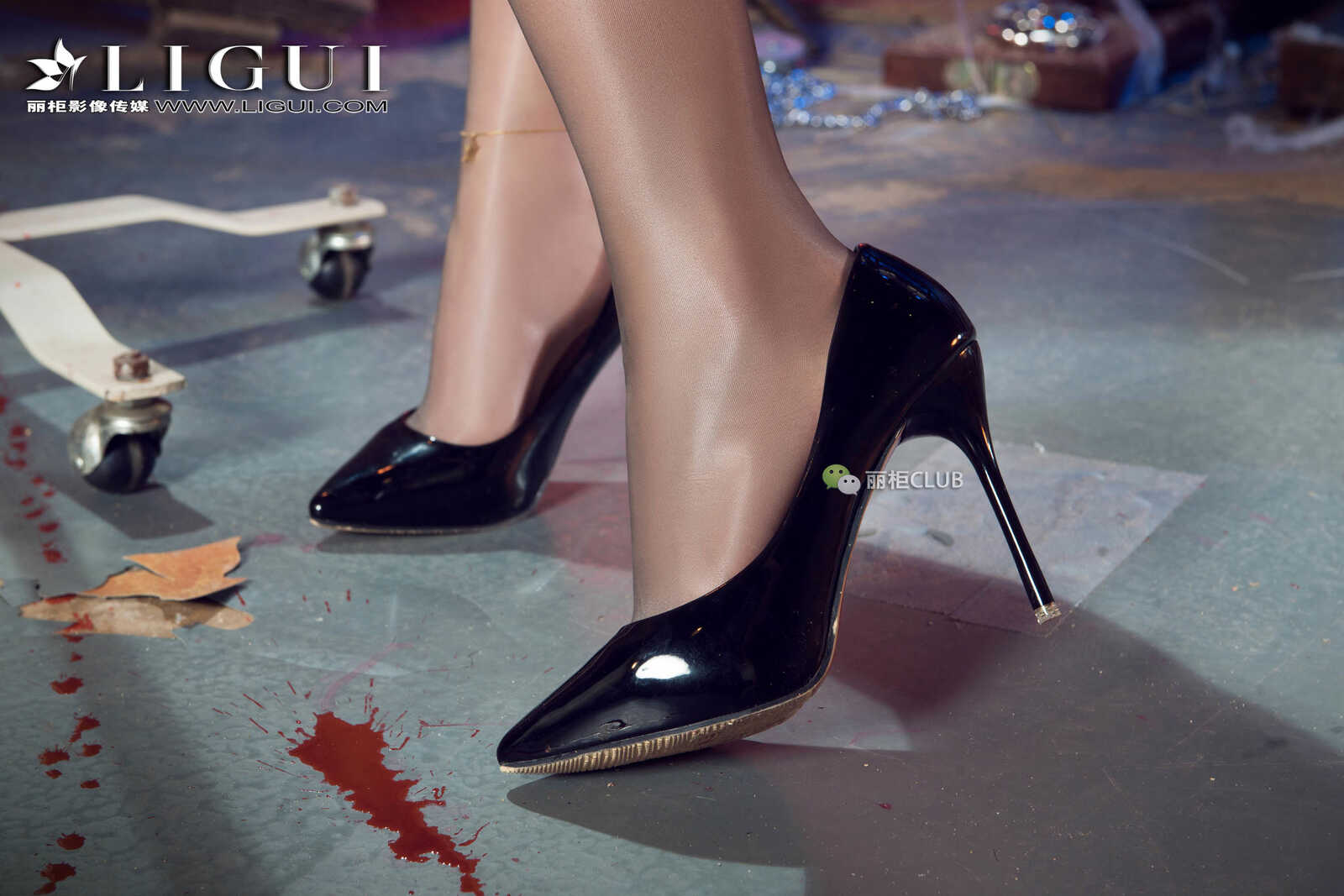 腿模筱筱《护士捆绑》 [丽柜Ligui]  美腿丝足写真第8张