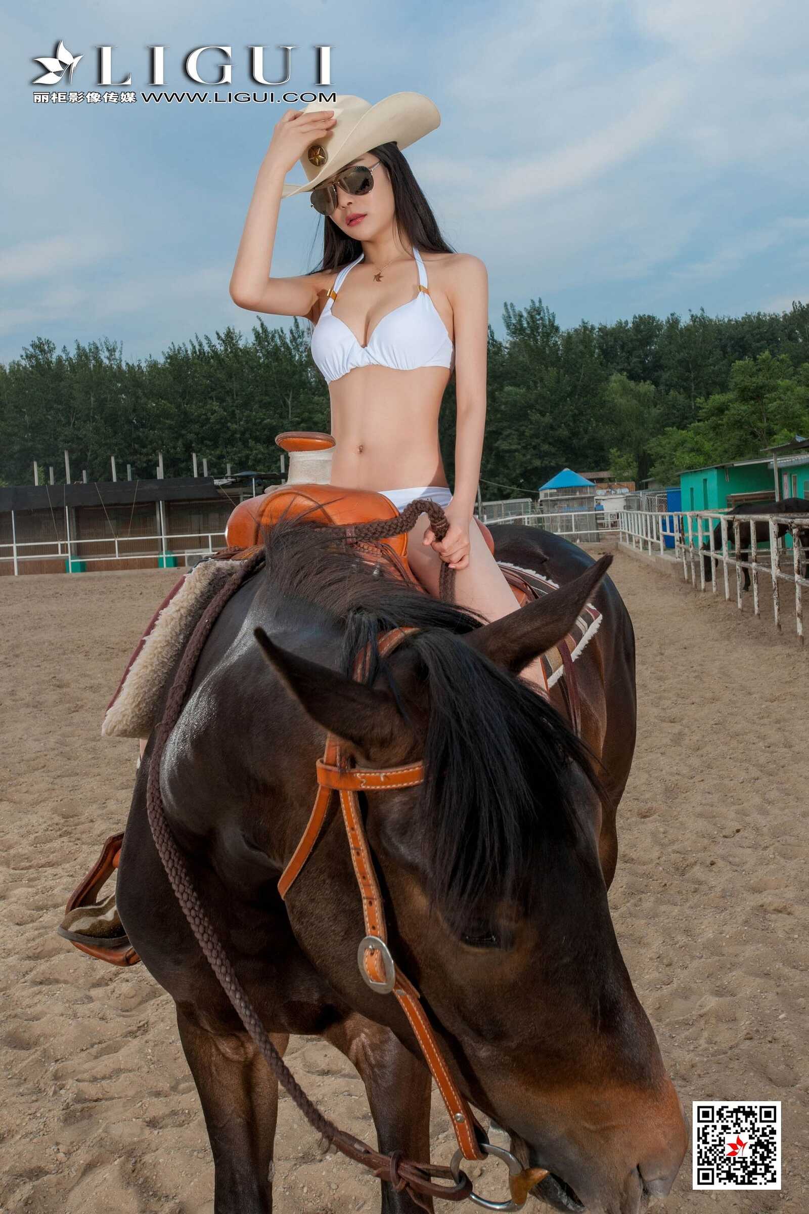 腿模Yoki《比基尼女郎》 [丽柜Ligui] 网络丽人 写真第9张