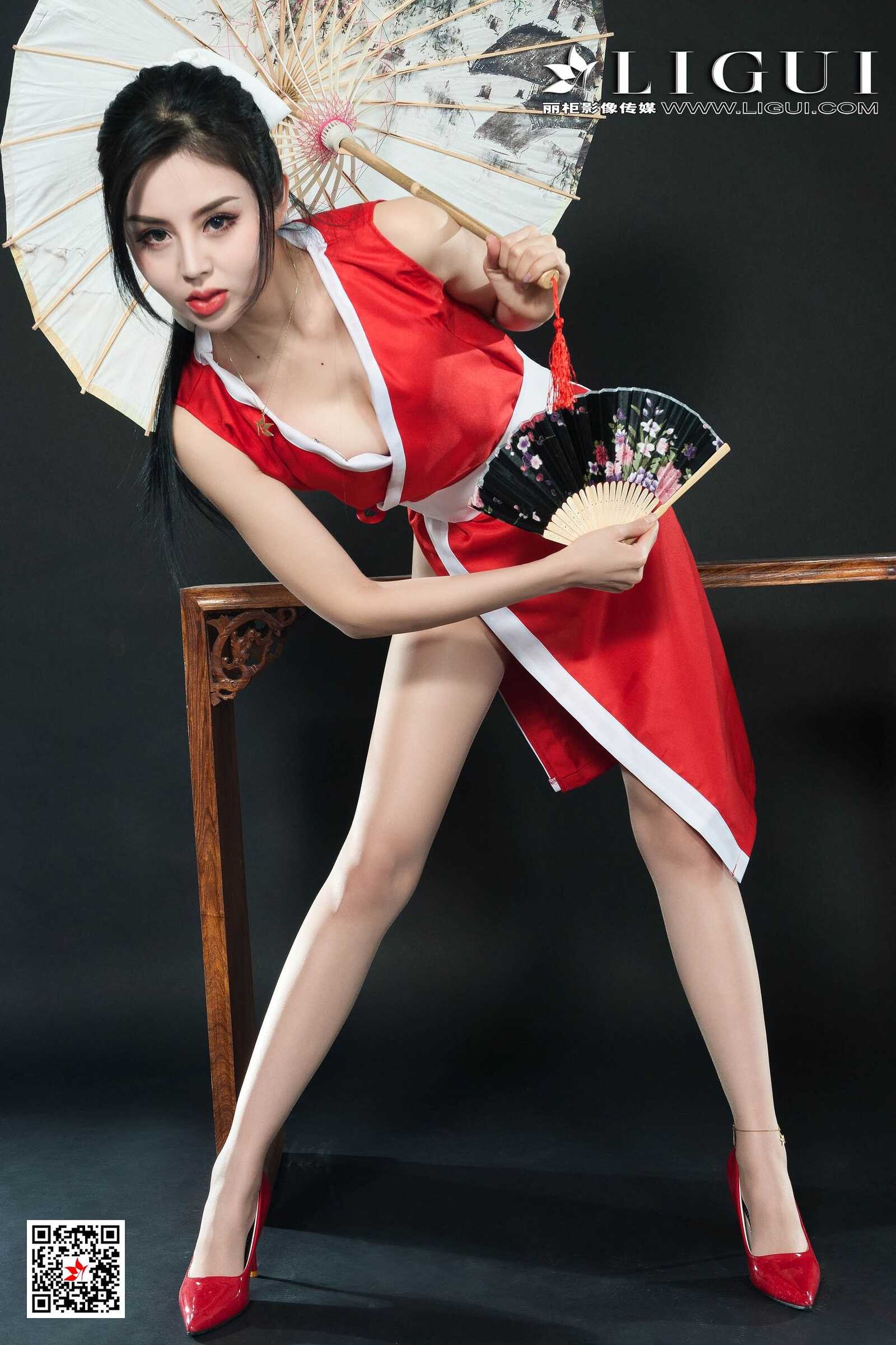 凉儿《不知火舞COS》 [丽柜Ligui] 写真集第17张