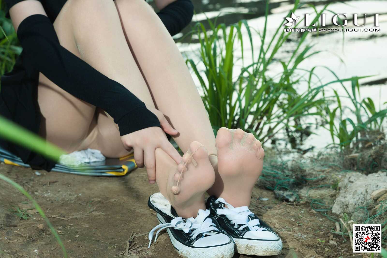 安娜Anna《极品钓鱼女郎》 [丽柜Ligui] 写真集第4张