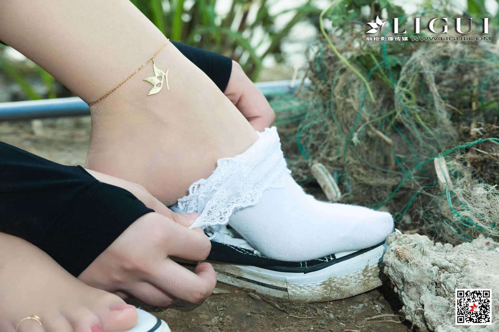 安娜Anna《极品钓鱼女郎》 [丽柜Ligui] 写真集第1张