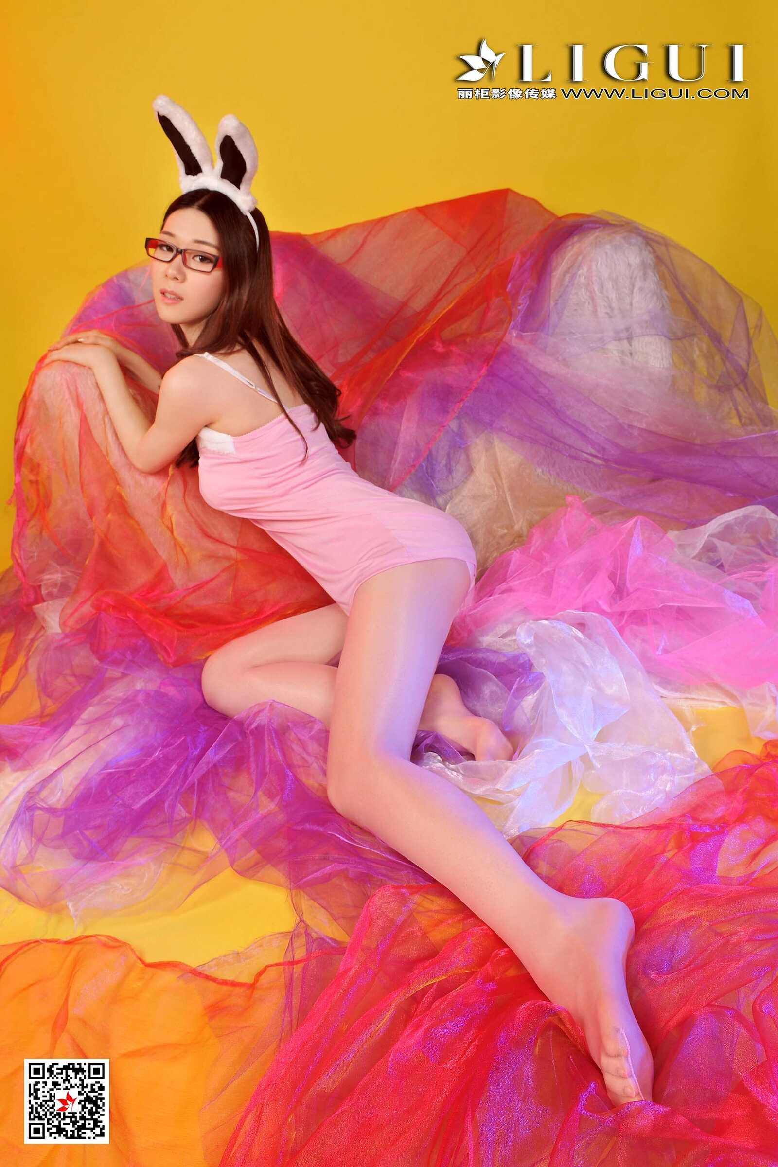 美辰《红高跟兔女郎》 [丽柜Ligui] 写真集第12张