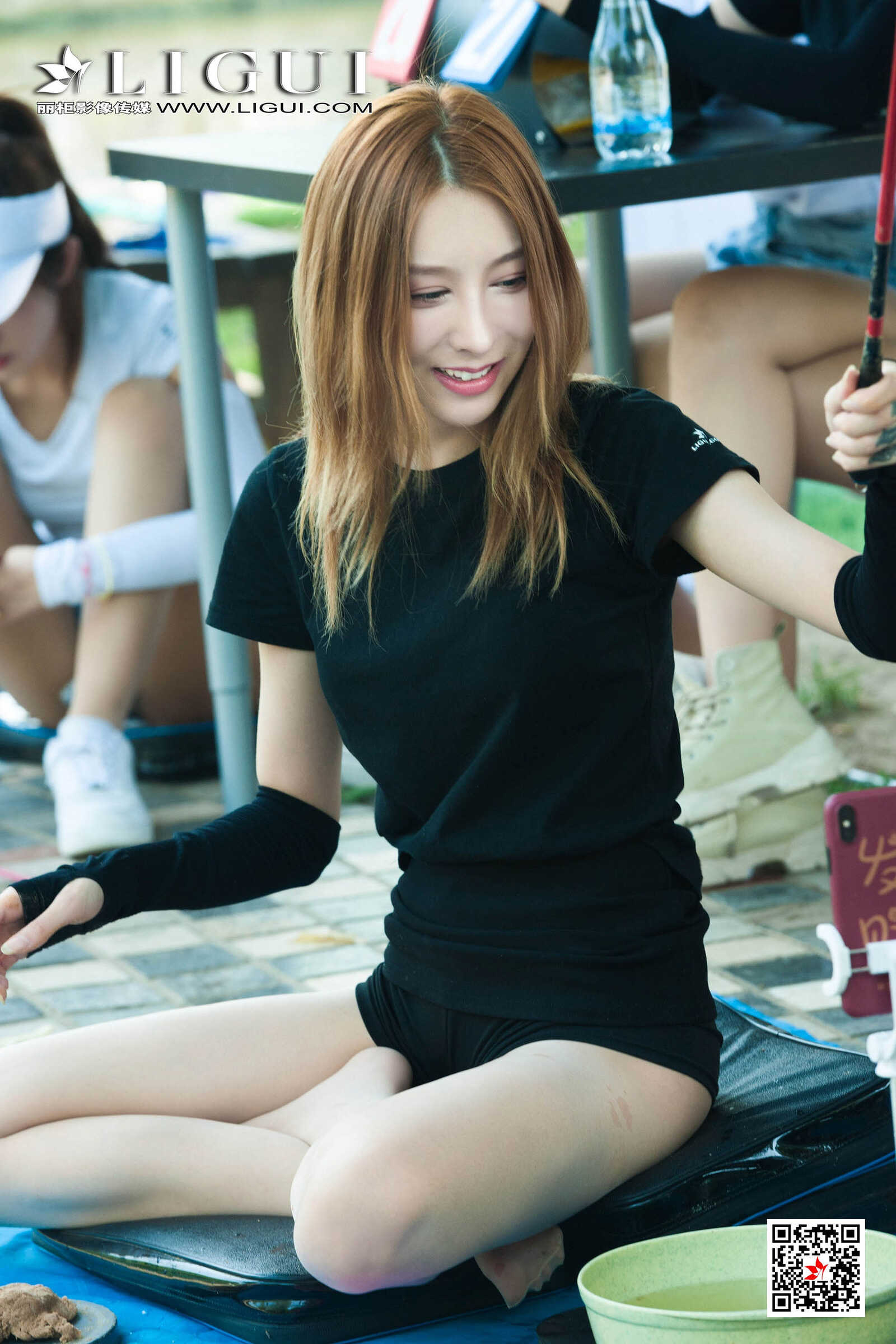 文静&amp;amp;然然《垂钓园丝足》 [丽柜LIGUI] 网络丽人第8张