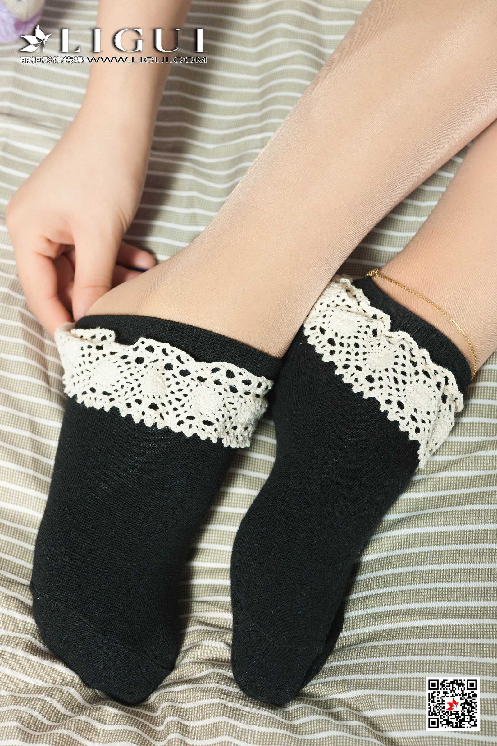 媛媛《民国少女丝足》 [丽柜LIGUI] 网络丽人 写真第16张