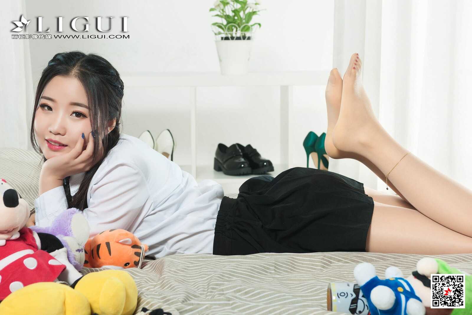 媛媛《民国少女丝足》 [丽柜LIGUI] 网络丽人 写真第3张