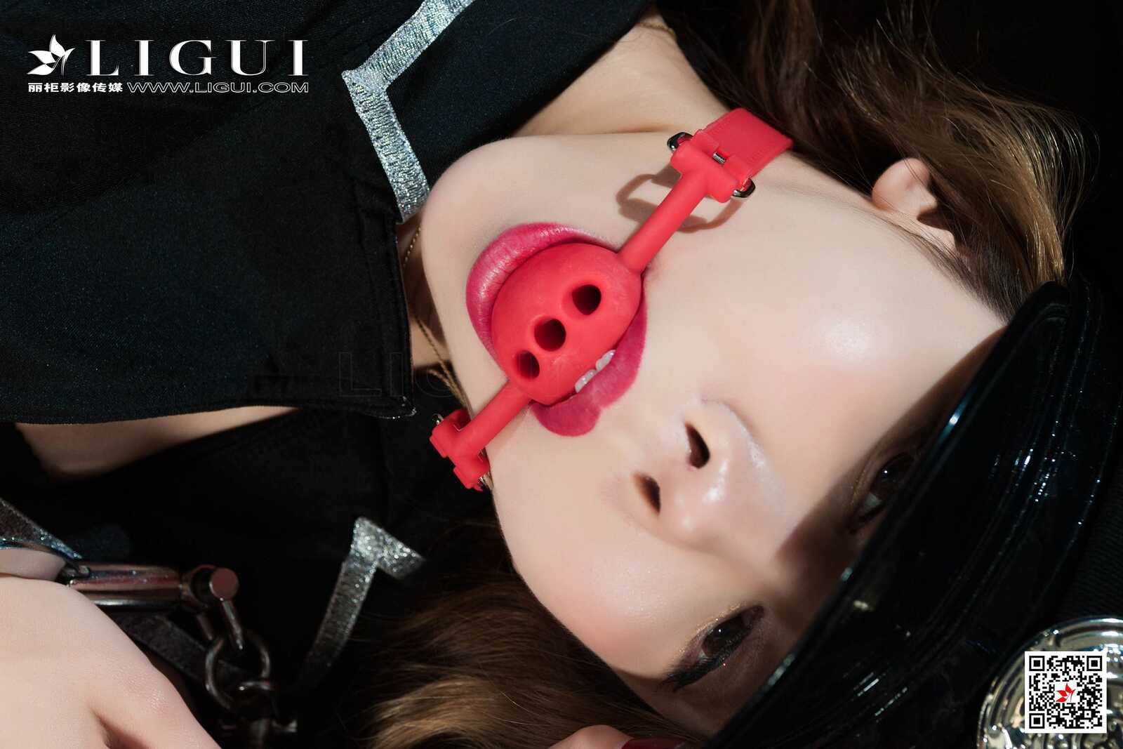 兔子《黑丝女警镣铐》 [丽柜LIGUI] 网络丽人 写真第8张